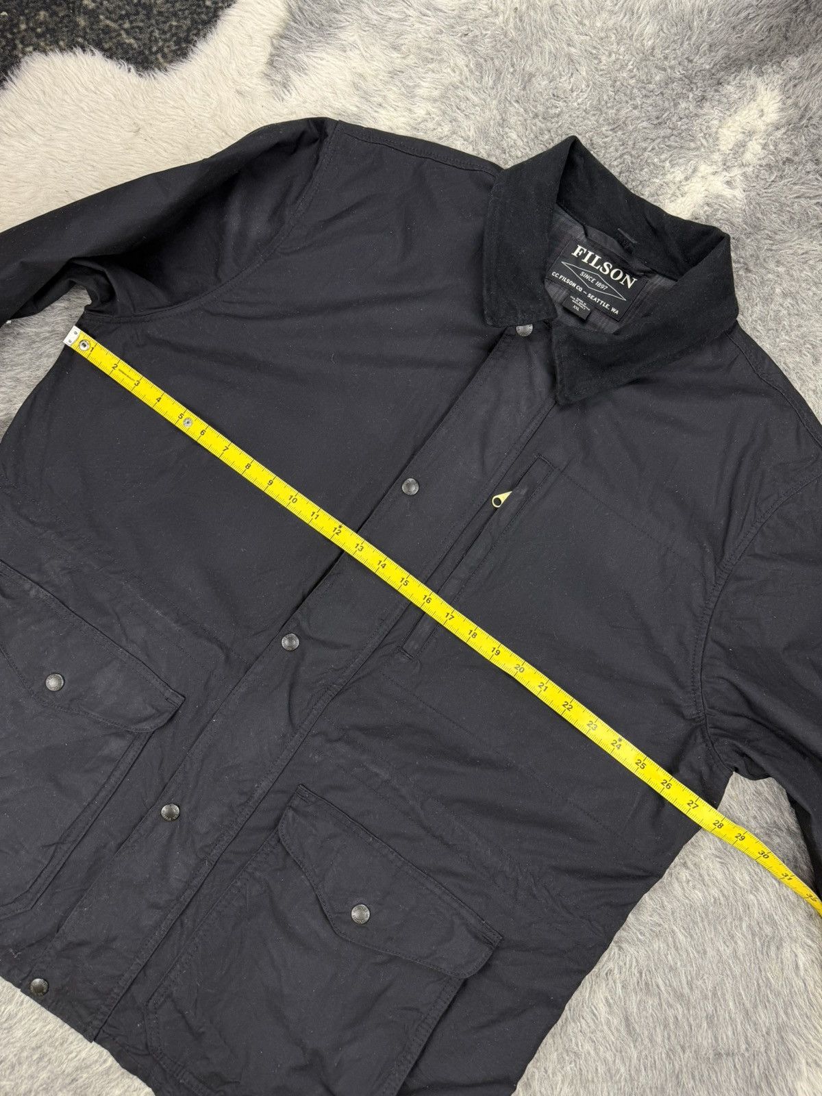 Filson FILSON TinCloth Waxed Field/Hunting Rare Size XXL Jacket Size US XXL / EU 58 / 5 - 18 Thumbnail
