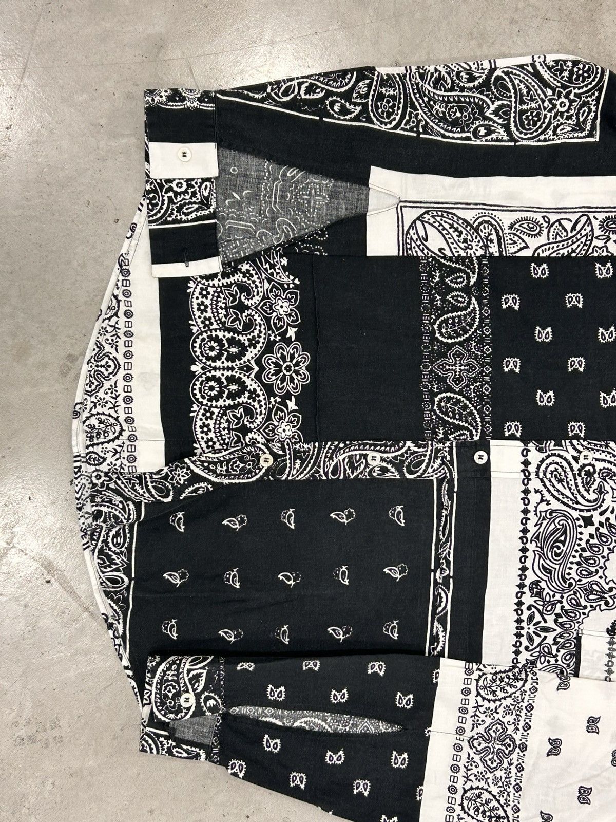Maison Margiela Margiela 2012 Paisley / Patchwork Shirt [ Runway - Artisanal Size US M / EU 48-50 / 2 - 3 Thumbnail