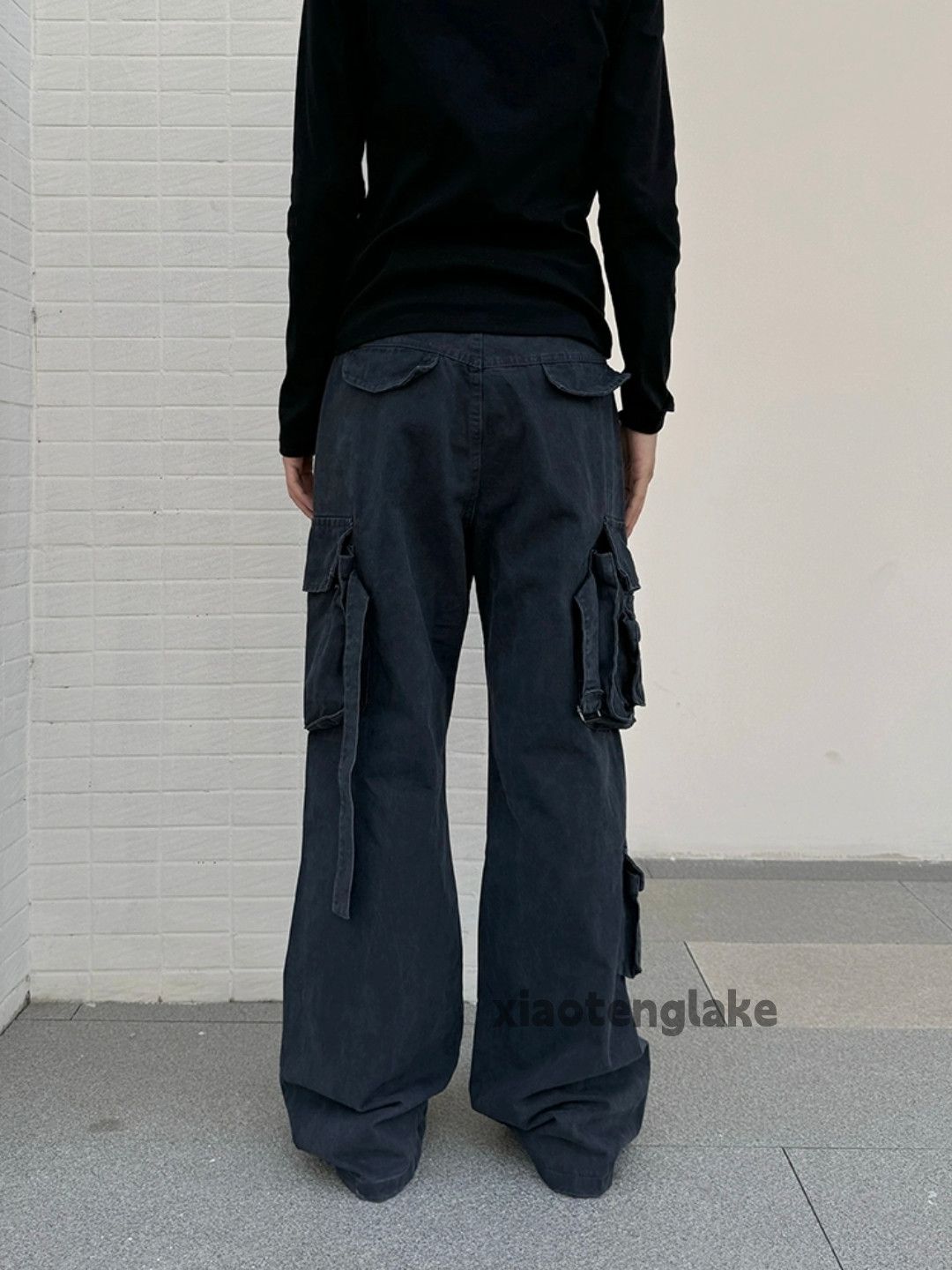 Designer × Japanese Brand × Vintage washed faded cleanfit yuppie bootcut grunge cargo pants Size US 26 / EU 42 - 4 Thumbnail