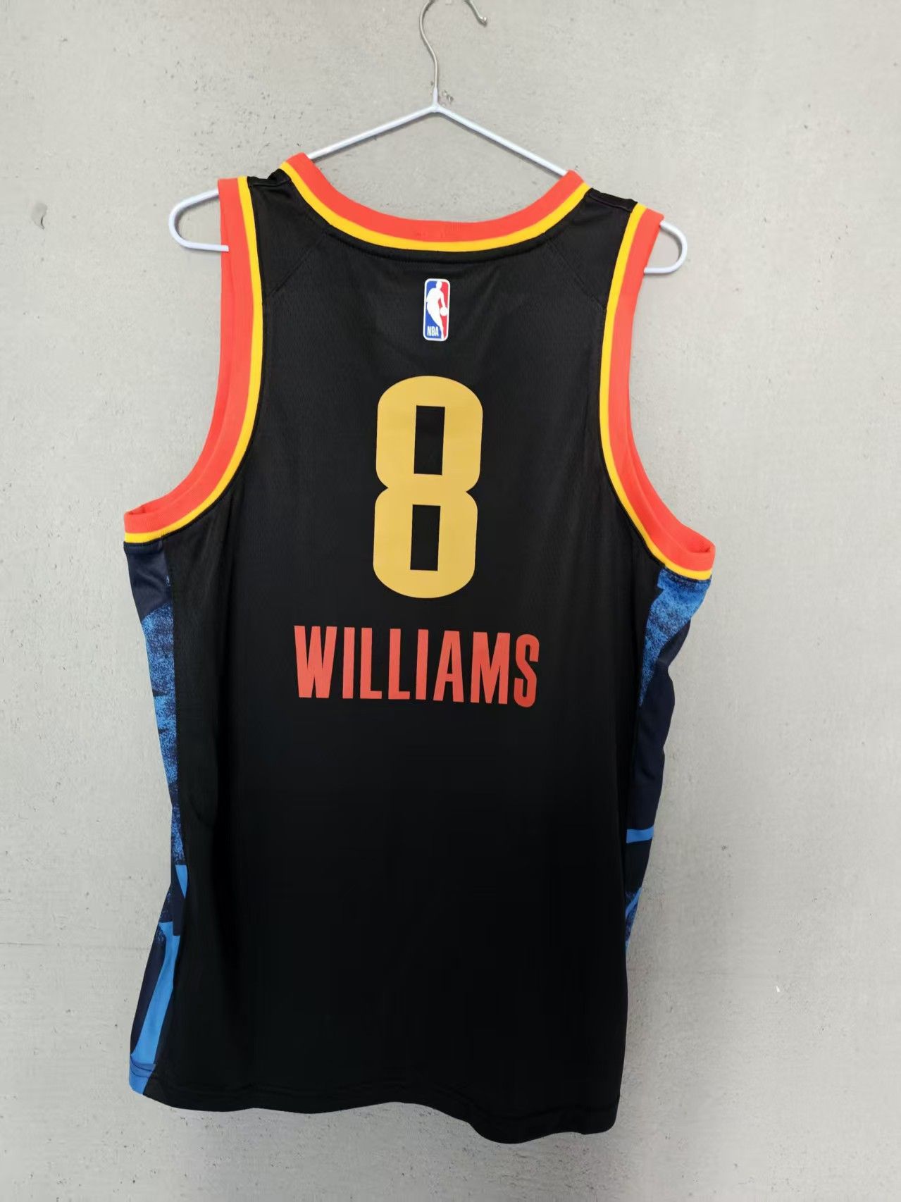 NBA Thunder #8 Jalen Williams Jersey Size US M / EU 48-50 / 2 - 2 Thumbnail