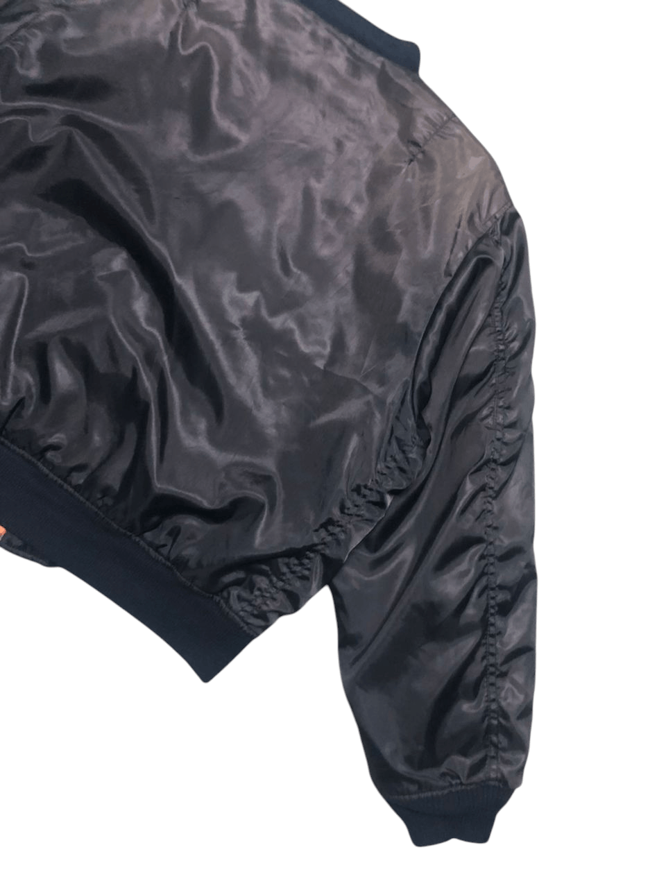 Japanese Brand Vintage Bomber Jacket MA-1 Boxy Sunfaded Faded Size US M / EU 48-50 / 2 - 6 Thumbnail