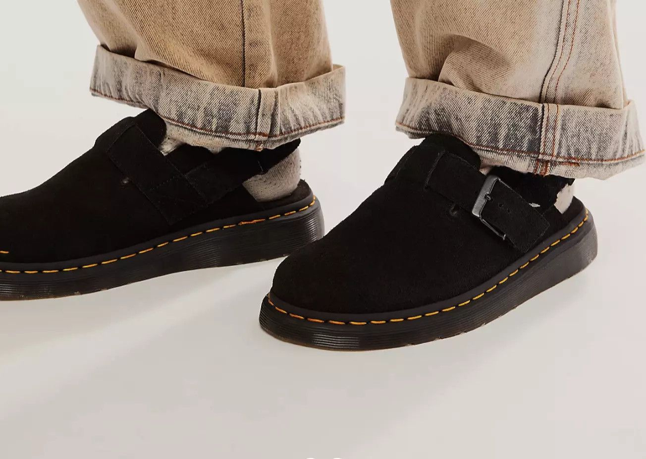Dr. Martens JORGE II SUEDE SLINGBACK MULES Size US 10 / EU 43 - 3 Thumbnail
