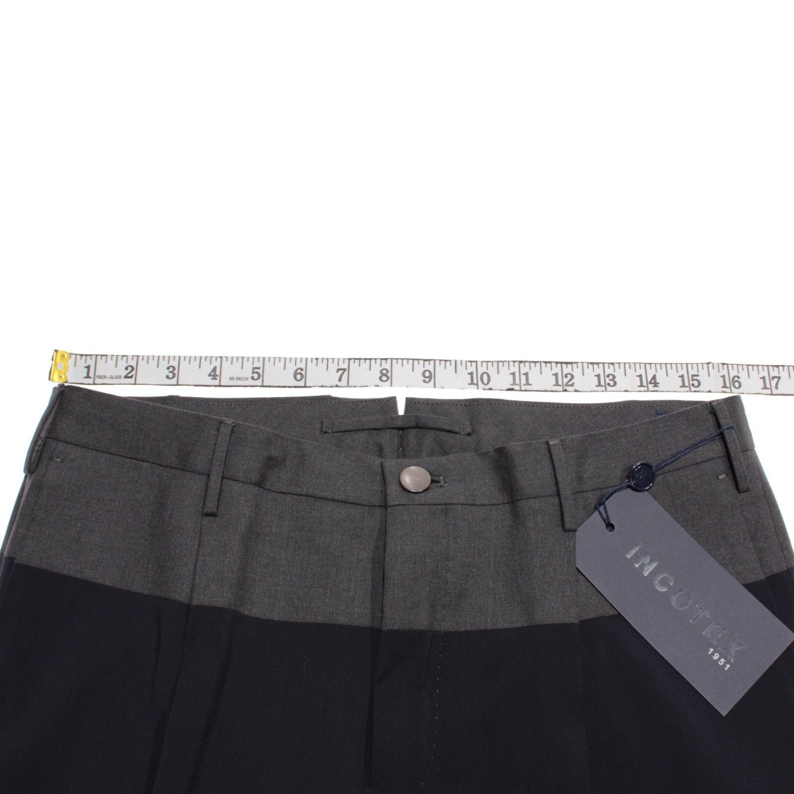 Incotex INCOTEX New with tags Dress Pants Size 32 US In Blue Size US 32 / EU 48 - 5 Thumbnail