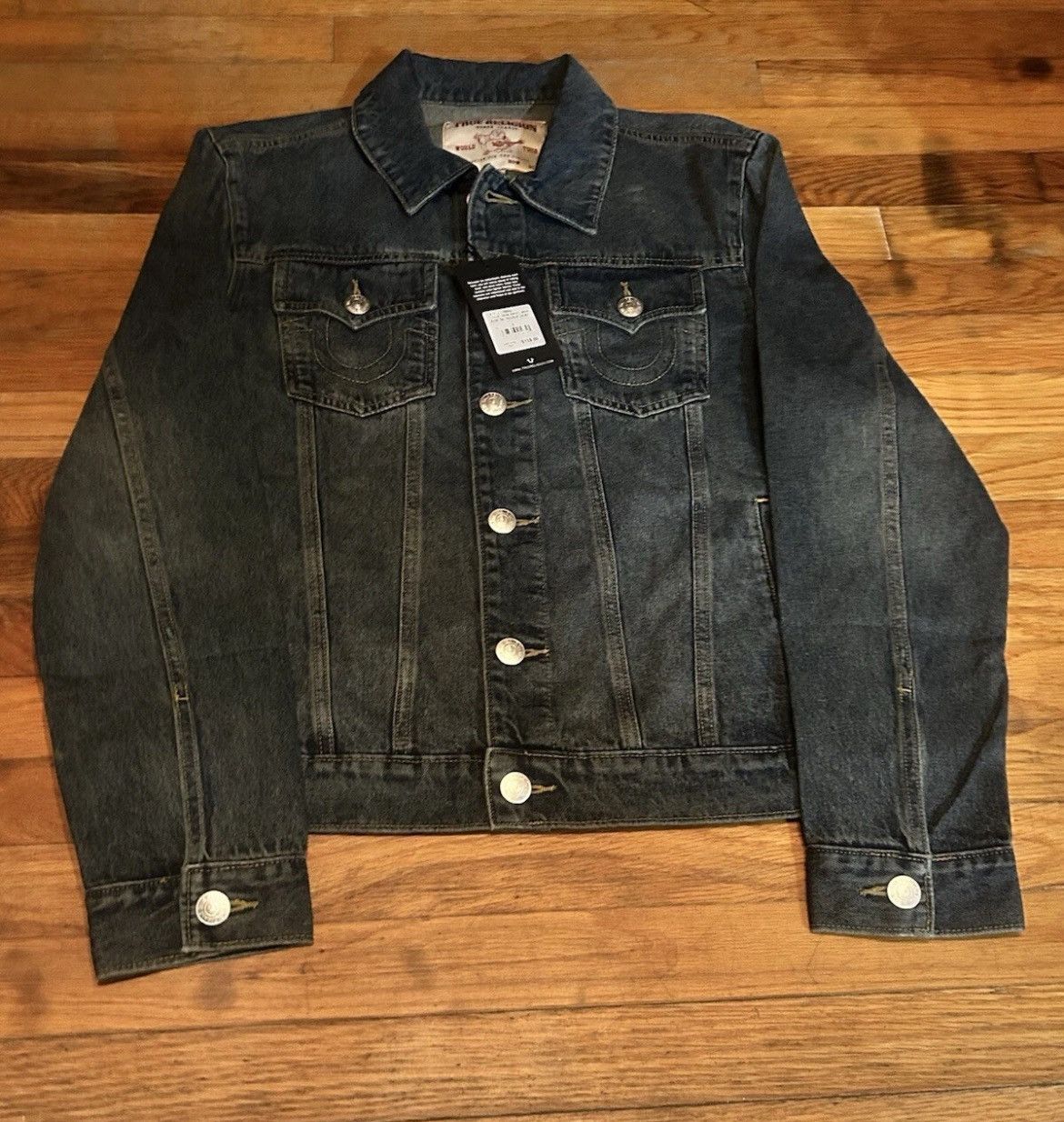 True Religion True Religion Men’s Jesse SN Trucker Jacket Size Small Size US S / EU 44-46 / 1 - 3 Thumbnail