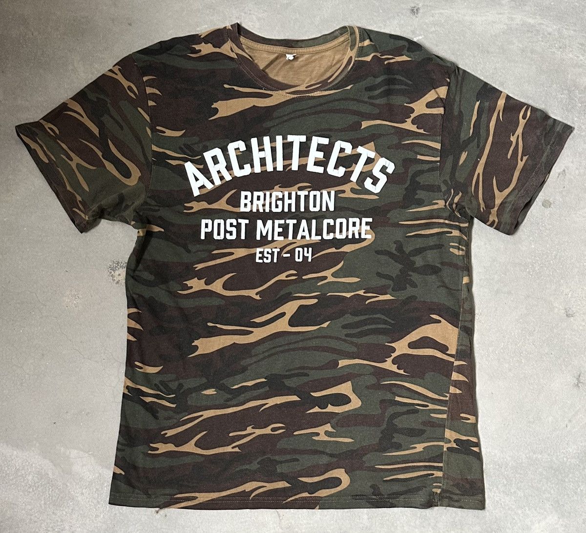 Band Tees VINTAGE ARCHITECTS POST METALCORE TEE Size US L / EU 52-54 / 3 - 1 Thumbnail