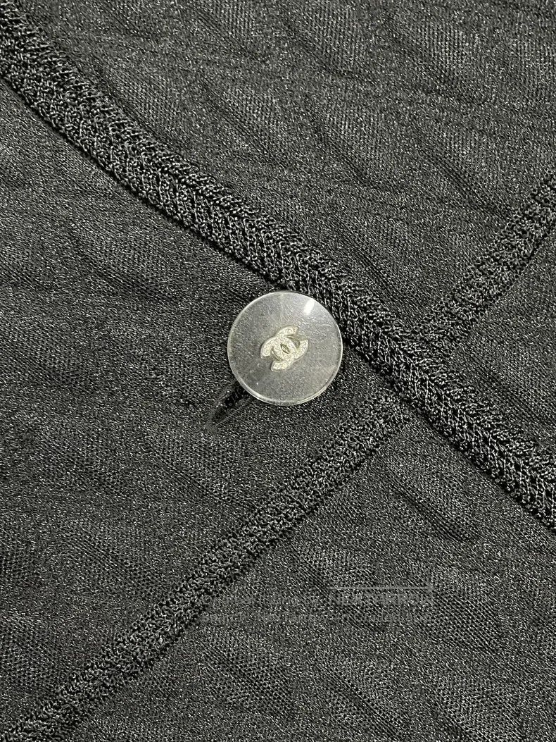 Chanel Chanel Metropolitan series black diamond plaid jacket Size XS / US 0-2 / IT 36-38 - 2 Thumbnail