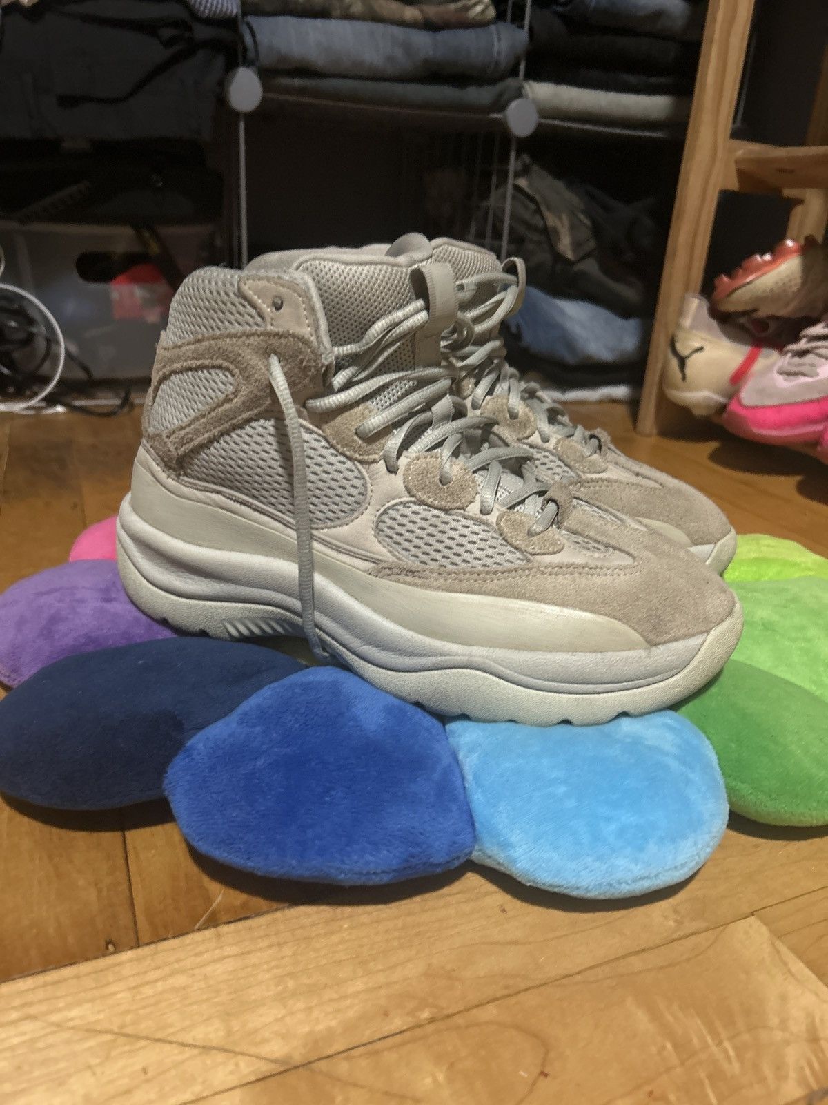 Yeezy Yeezy salt grey dessert boots Size US 9 / EU 42 - 1 Thumbnail