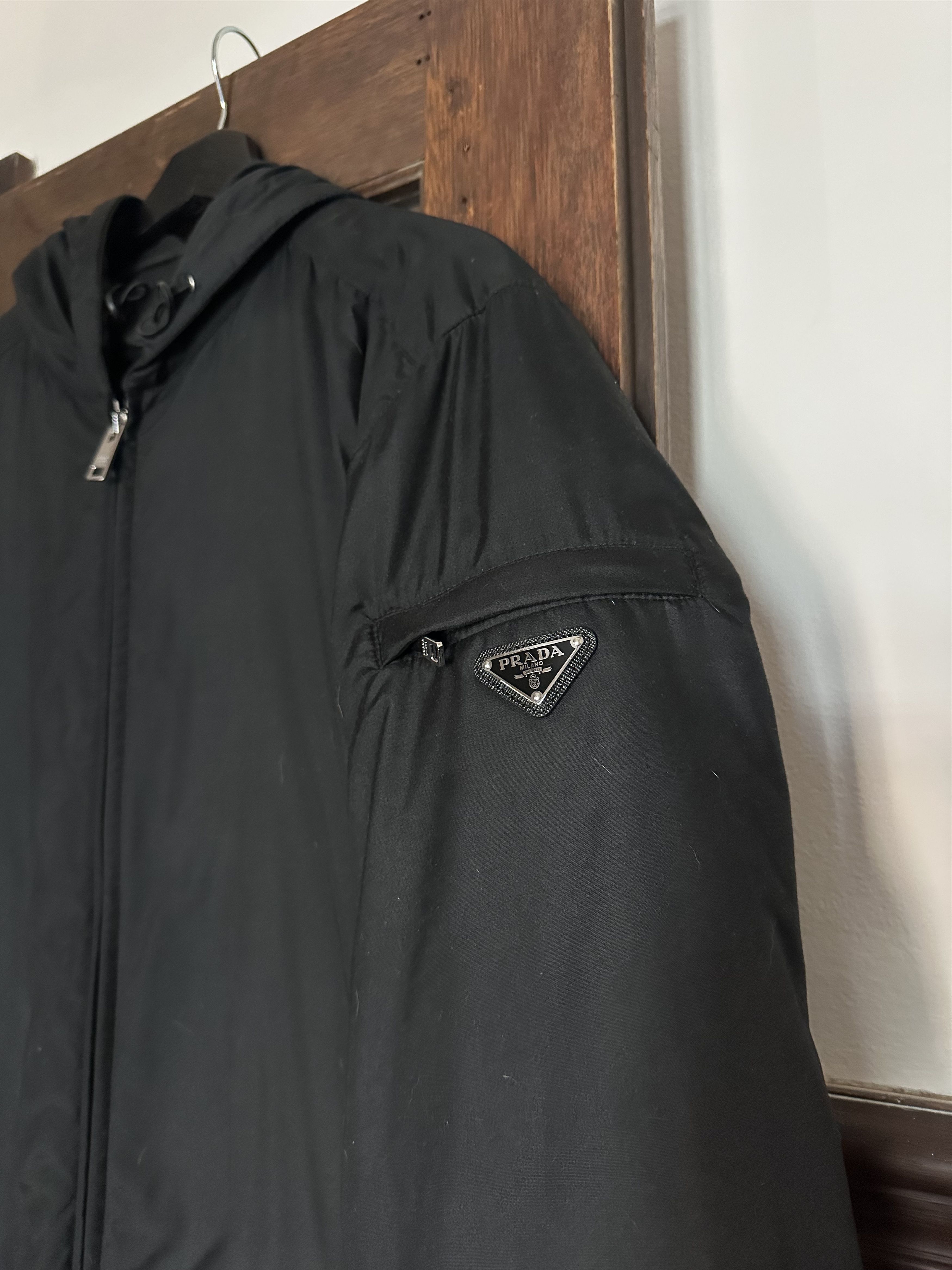 Prada PRADA HOODED PUFFER Size US XL / EU 56 / 4 - 2 Thumbnail