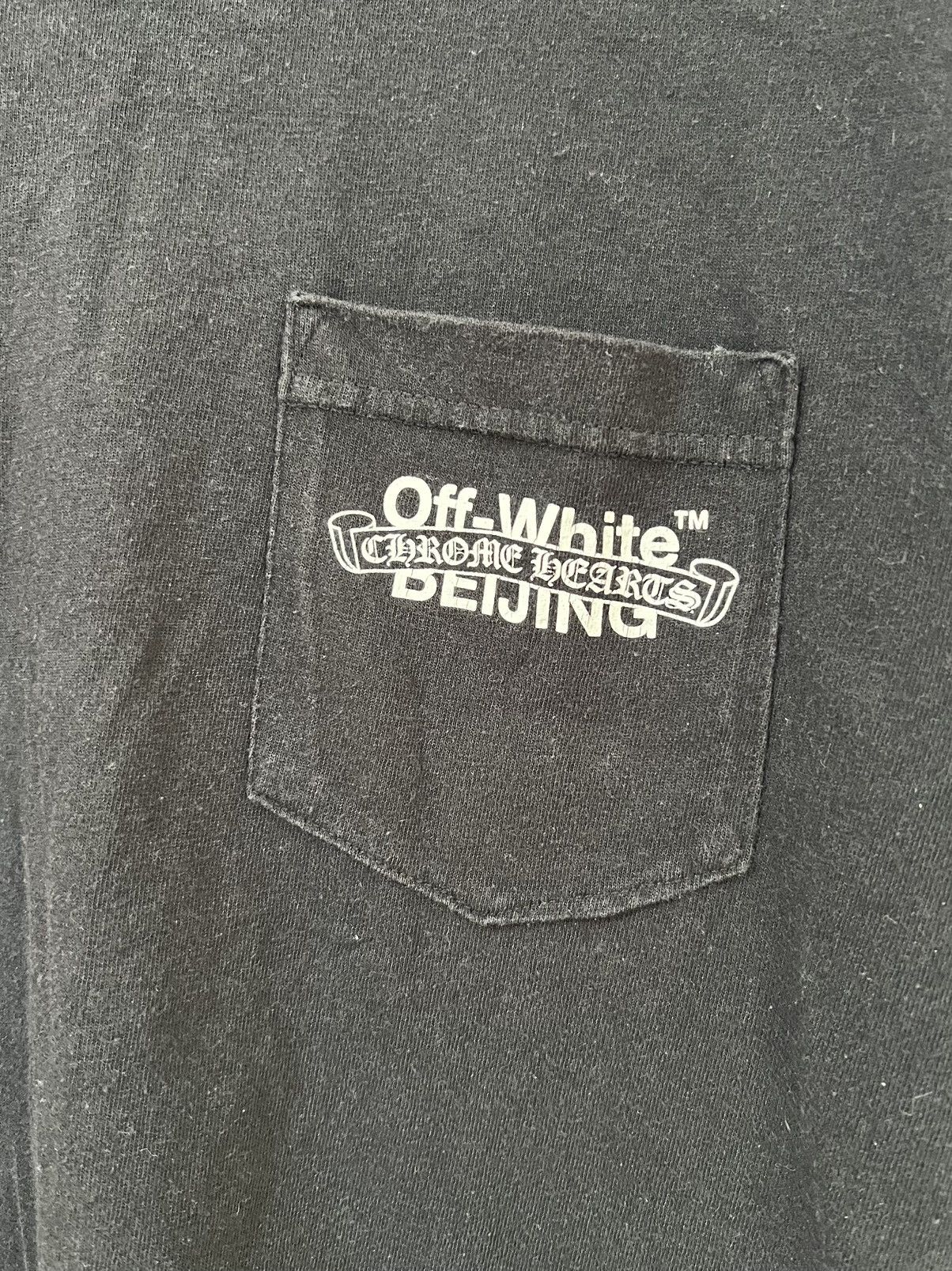 Chrome Hearts RARE! Chrome Hearts Off-White Beijing Exclusive Tee Size US L / EU 52-54 / 3 - 3 Thumbnail