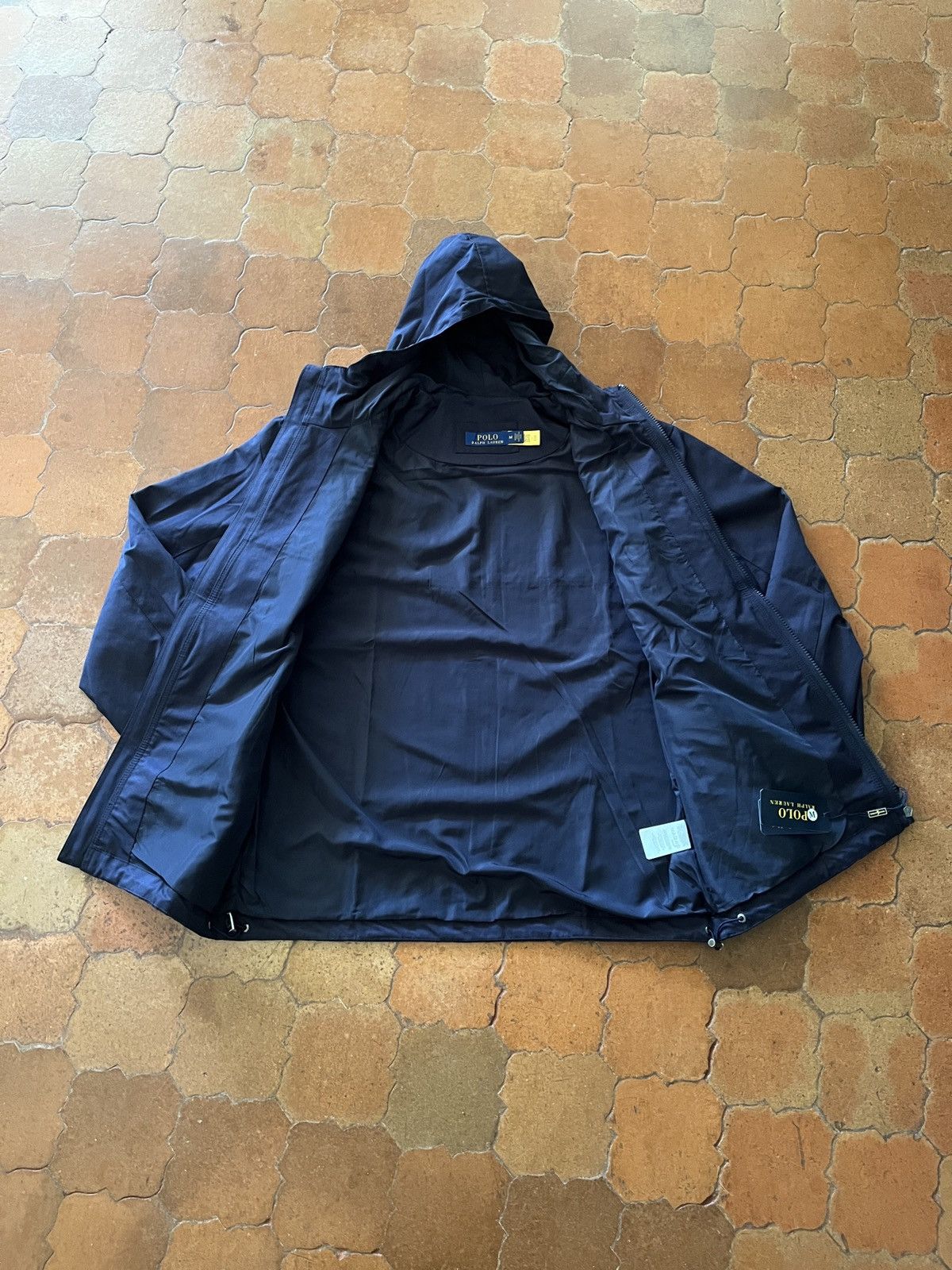 Polo Ralph Lauren Polo Ralph Lauren Hooded Windbreaker Navy Size US M / EU 48-50 / 2 - 2 Thumbnail