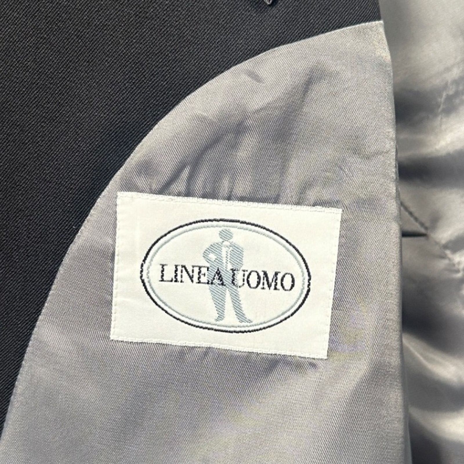 Linea Linea Uomo Blazer Mens 48XL Black NWT Wool Suit Jacket Size 48L - 8 Thumbnail