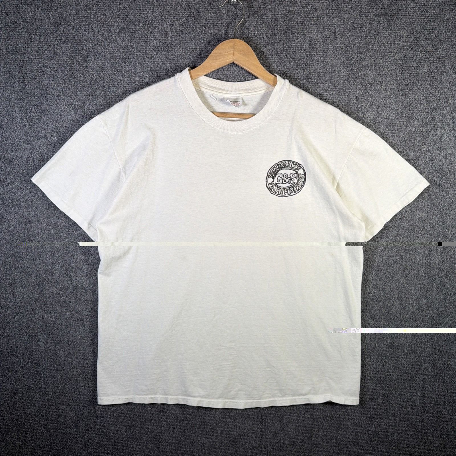 Blind Skateboards Vintage Ground And Stone Shirt Mens XL White 80s Skateboards Size US XL / EU 56 / 4 - 6 Thumbnail