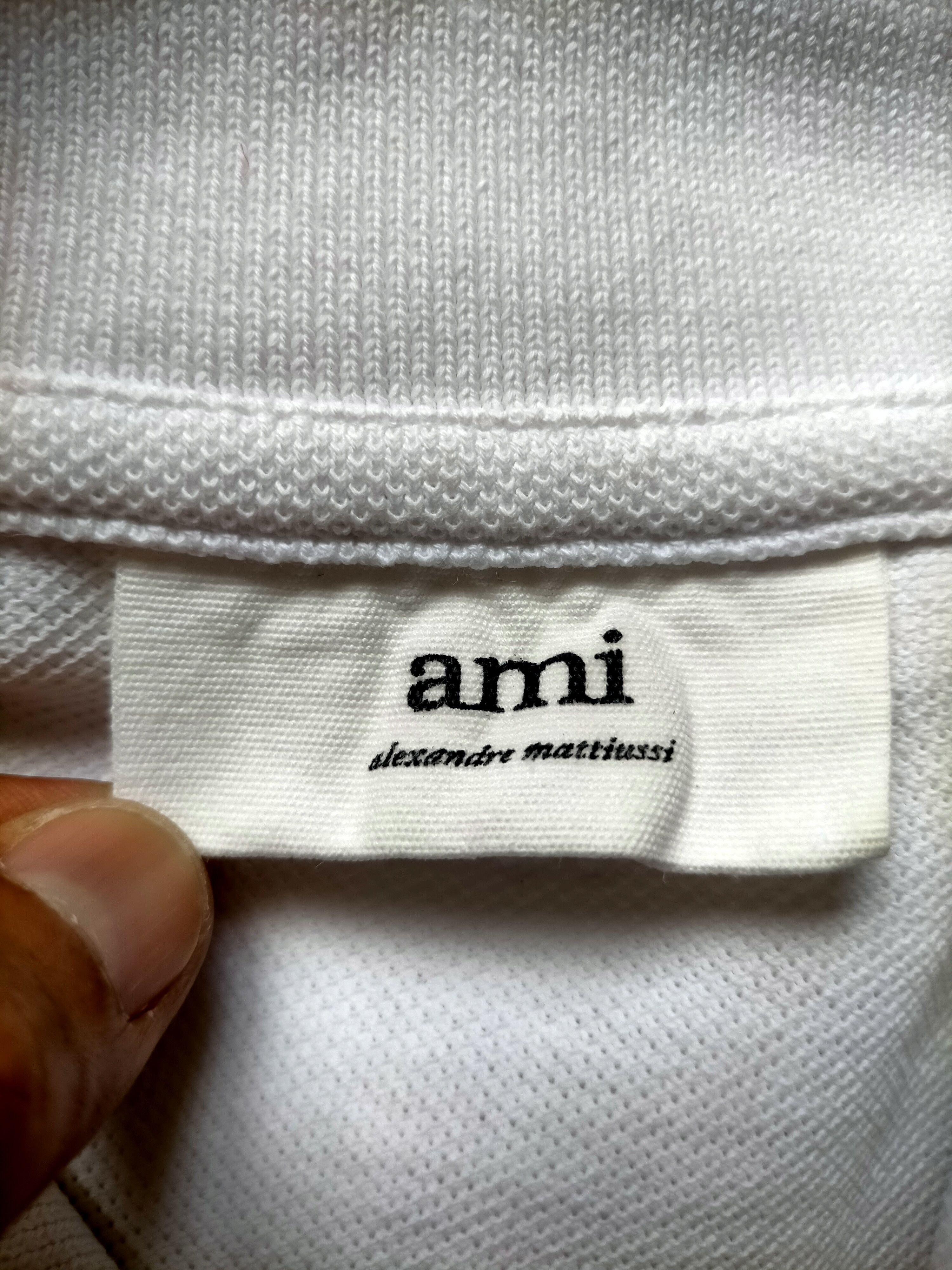 AMI AMI embroiderd logo polo shirt Size US L / EU 52-54 / 3 - 8 Thumbnail
