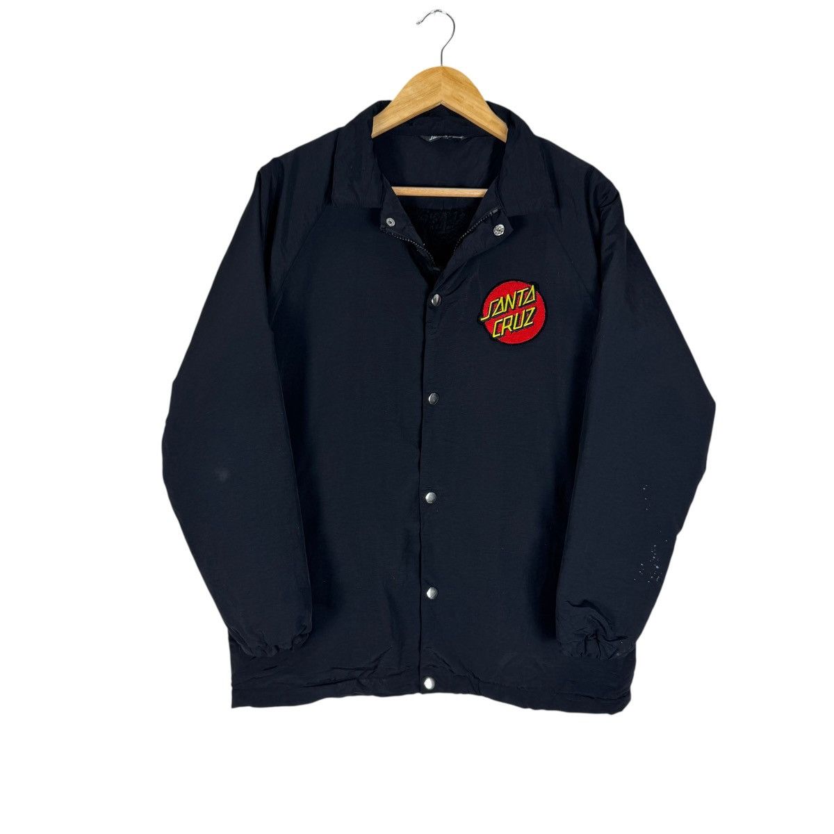 Santa Cruz Skateboards ❄️ICONIC SANTA CRUZ SKATE SCREAMING HAND COACH JACKET Size US M / EU 48-50 / 2 - 3 Thumbnail