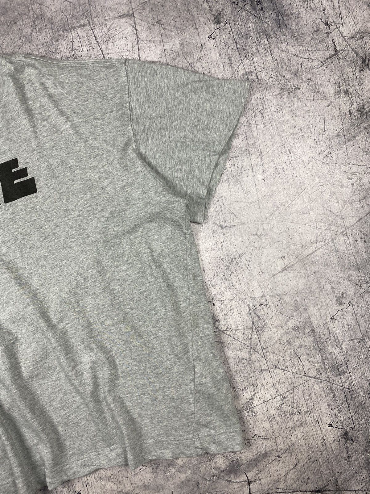 Nike × Vintage Vintage 00s Nike Big Logo Swoosh y2k Tee Streetwear drill Size US XL / EU 56 / 4 - 4 Thumbnail