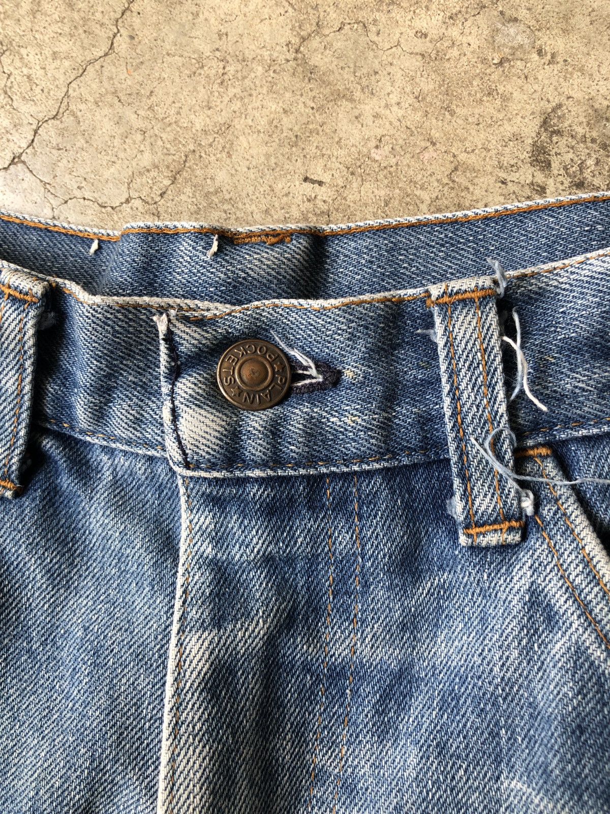 JCPenney × Vintage VINTAGE JC PENNEY FLARE DENIM JEANS Size US 33 - 6 Thumbnail