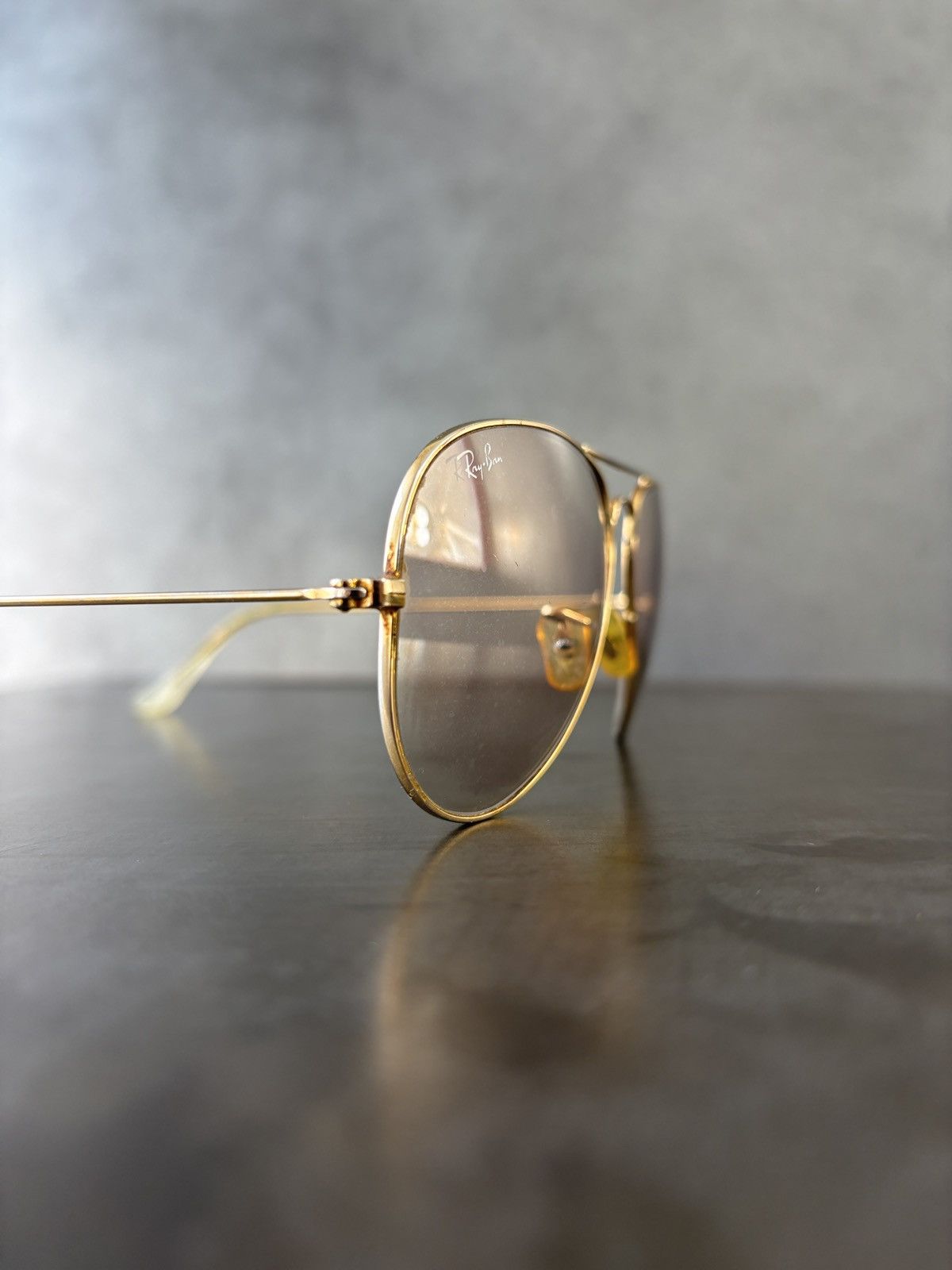 RayBan Vintage Ray-Ban Aviators Sunglasses Metal Y2K Tear Drop 00s Size ONE SIZE - 25 Thumbnail