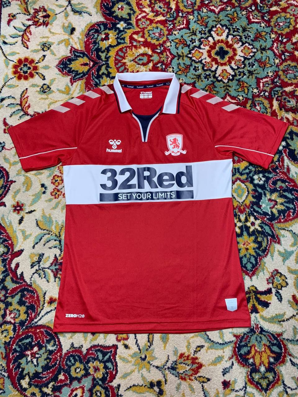 Vintage MEN HUMMEL FC MIDDLESBROUGH SOCCER FOOTBALL SHIRT JERSEY Size US M / EU 48-50 / 2 - 1 Thumbnail