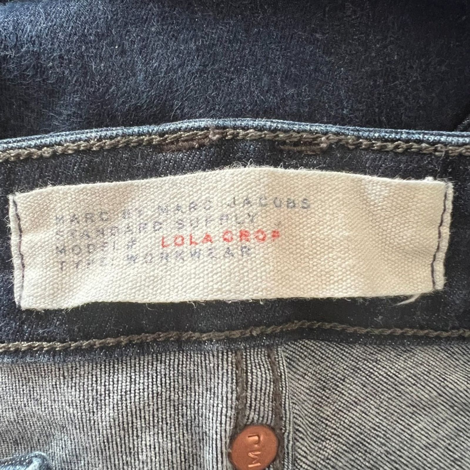 Marc by Marc Jacobs MARC BY MARC JACOBS Blue Dark Wash Skinny Leg Jeans, US27 Size 27" / US 4 / IT 40 - 8 Thumbnail