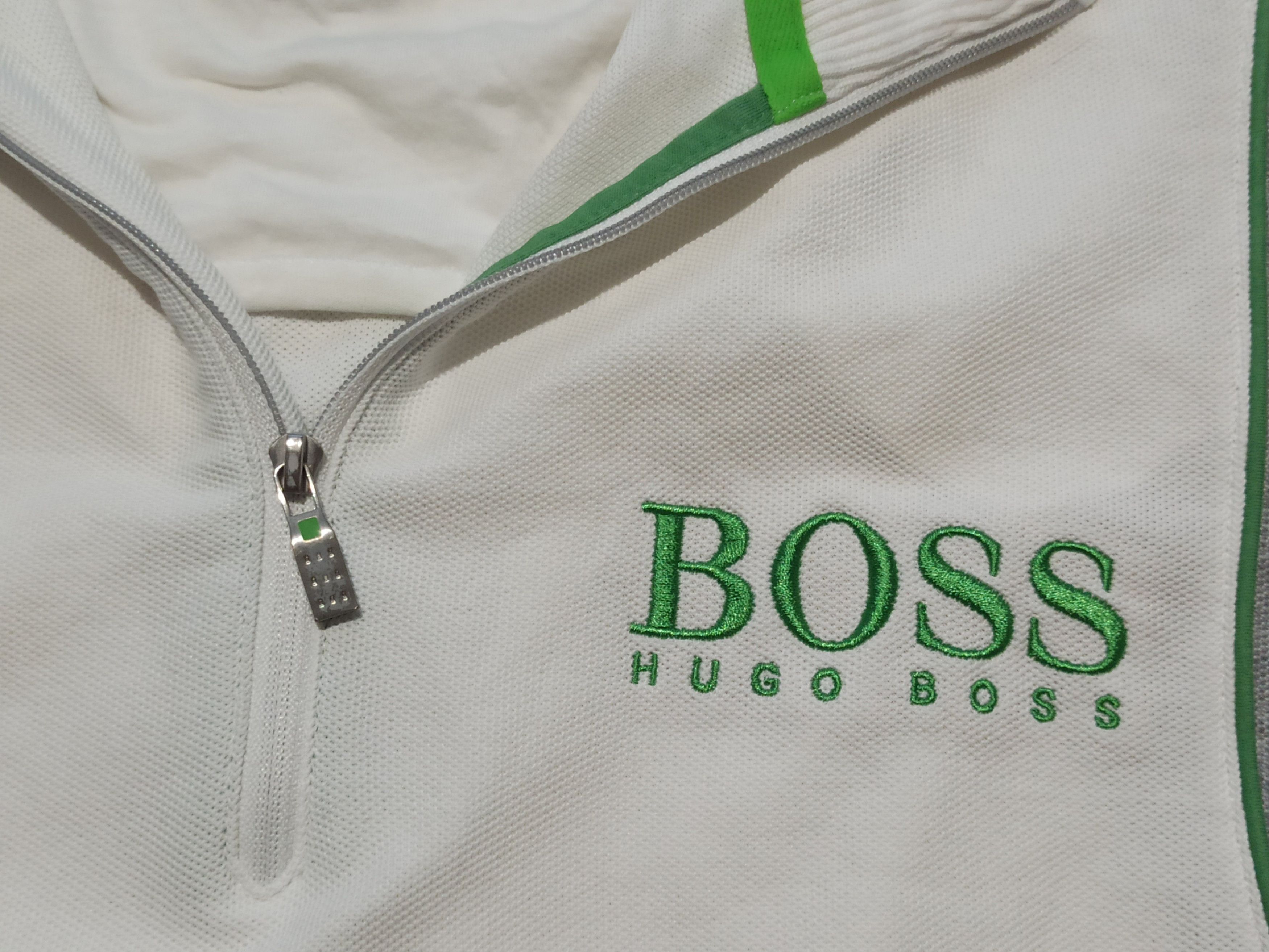 Hugo Boss Hugo Boss zip polo shirt Size US L / EU 52-54 / 3 - 3 Thumbnail