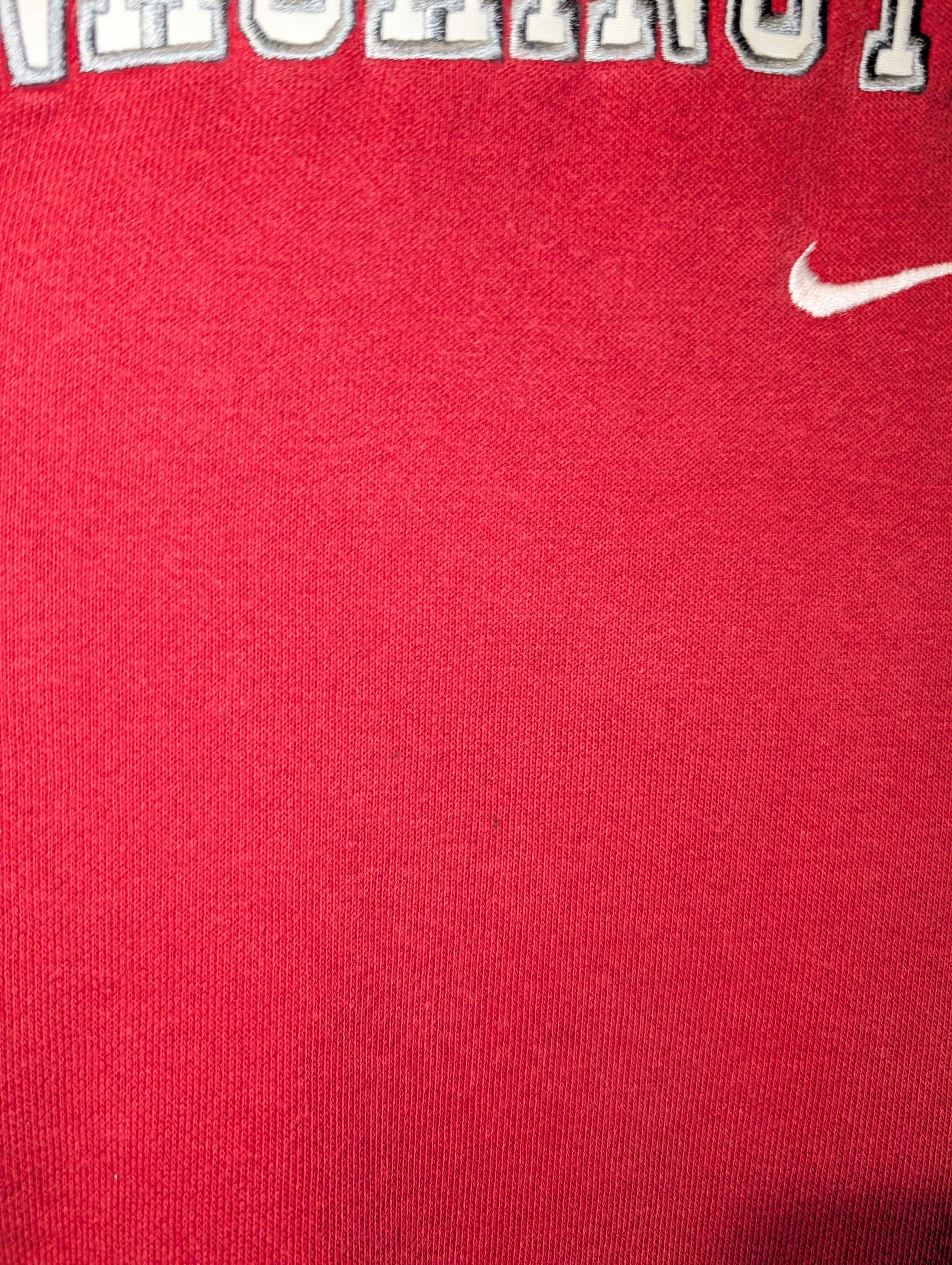NCAA Vintage Y2K Washington State Nike Center Swoosh Sweatshirt Size US XL / EU 56 / 4 - 7 Thumbnail