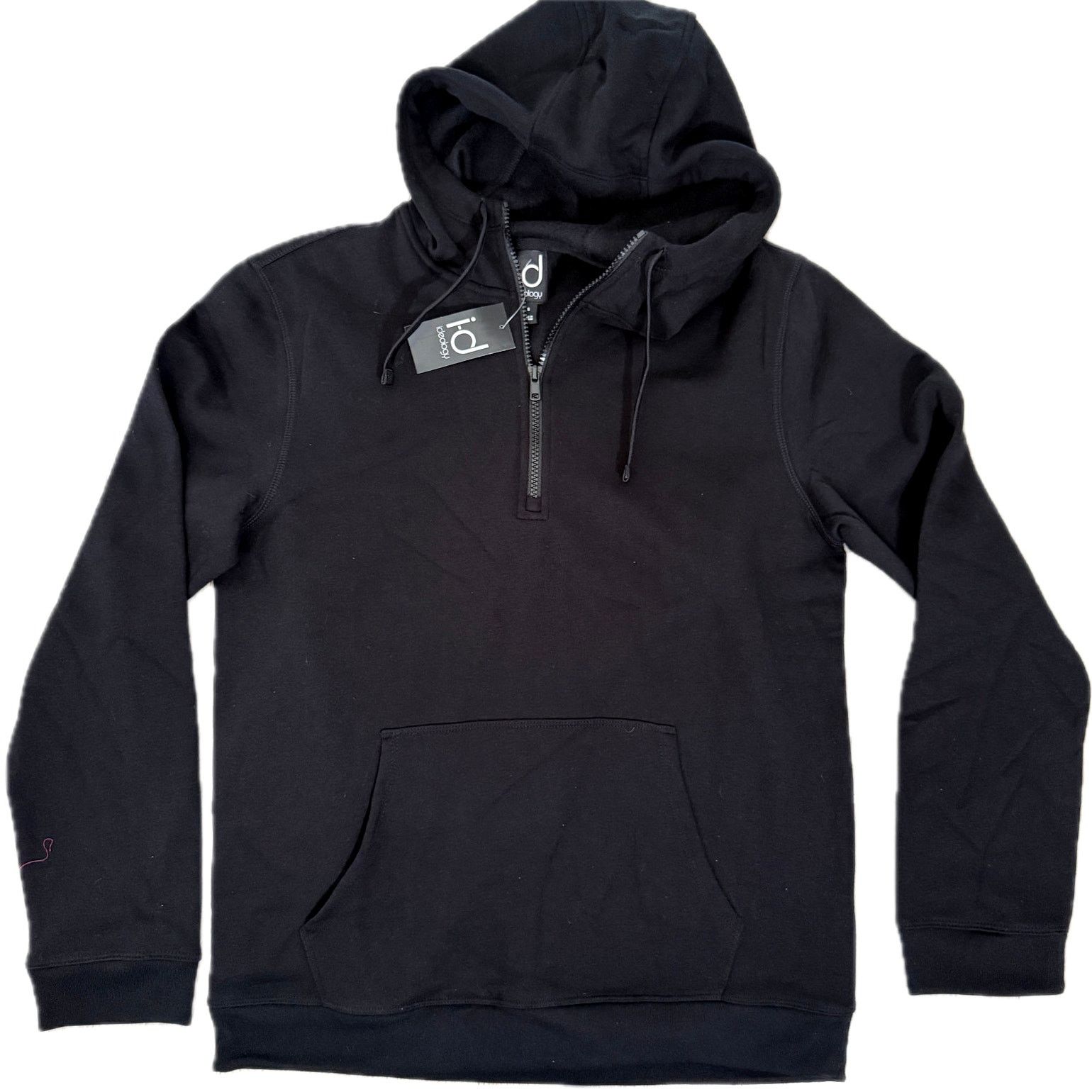 Other Id Ideology 1/4-Zip Pullover Hoodie Fleece Deep Black Small Size US S / EU 44-46 / 1 - 2 Thumbnail