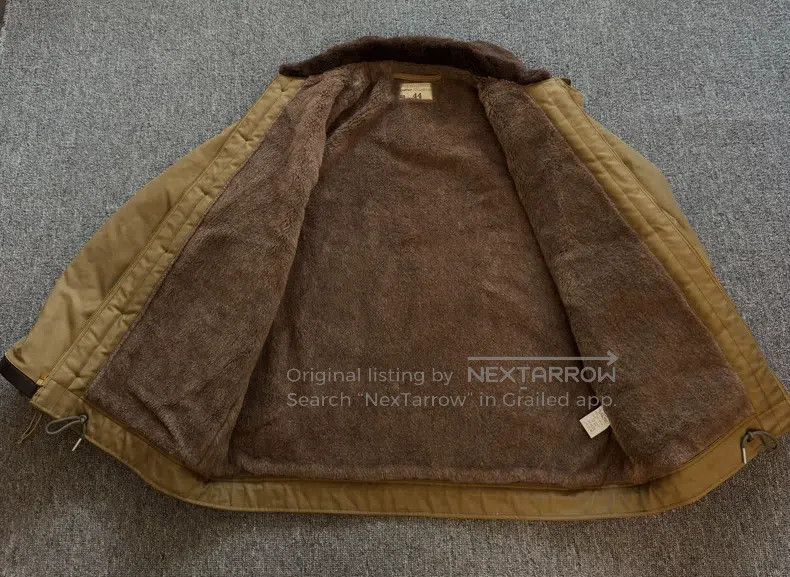 The Real McCoy's The Real McCoys Horseskin trimmed N-1 deck uniform Size US XL / EU 56 / 4 - 6 Thumbnail