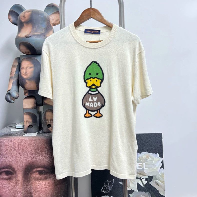 Louis Vuitton Louis Vuitton Duck Knit Short Sleeve Shirt- DMC Size US M / EU 48-50 / 2 - 1 Thumbnail
