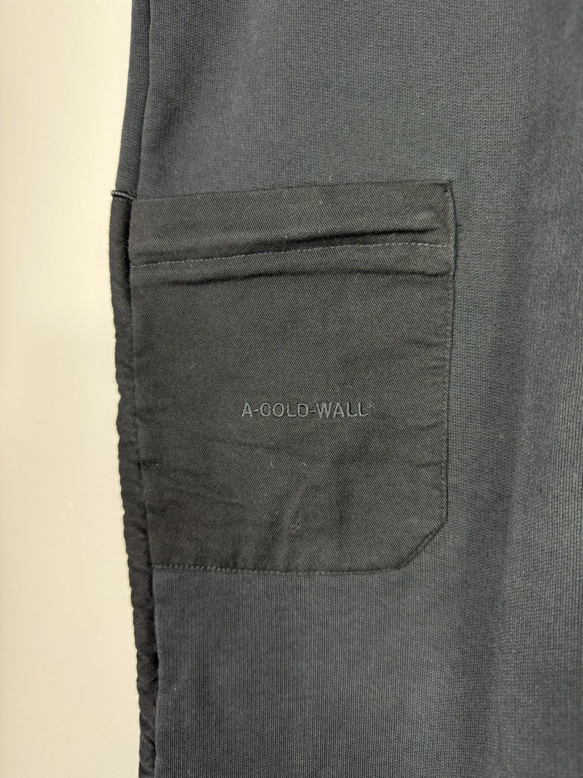 A-COLD-WALL* A-COLD-WALL* BLACK LOGO EMBROIDERY LOUNGE PANTS Size US 34 / EU 50 - 3 Thumbnail