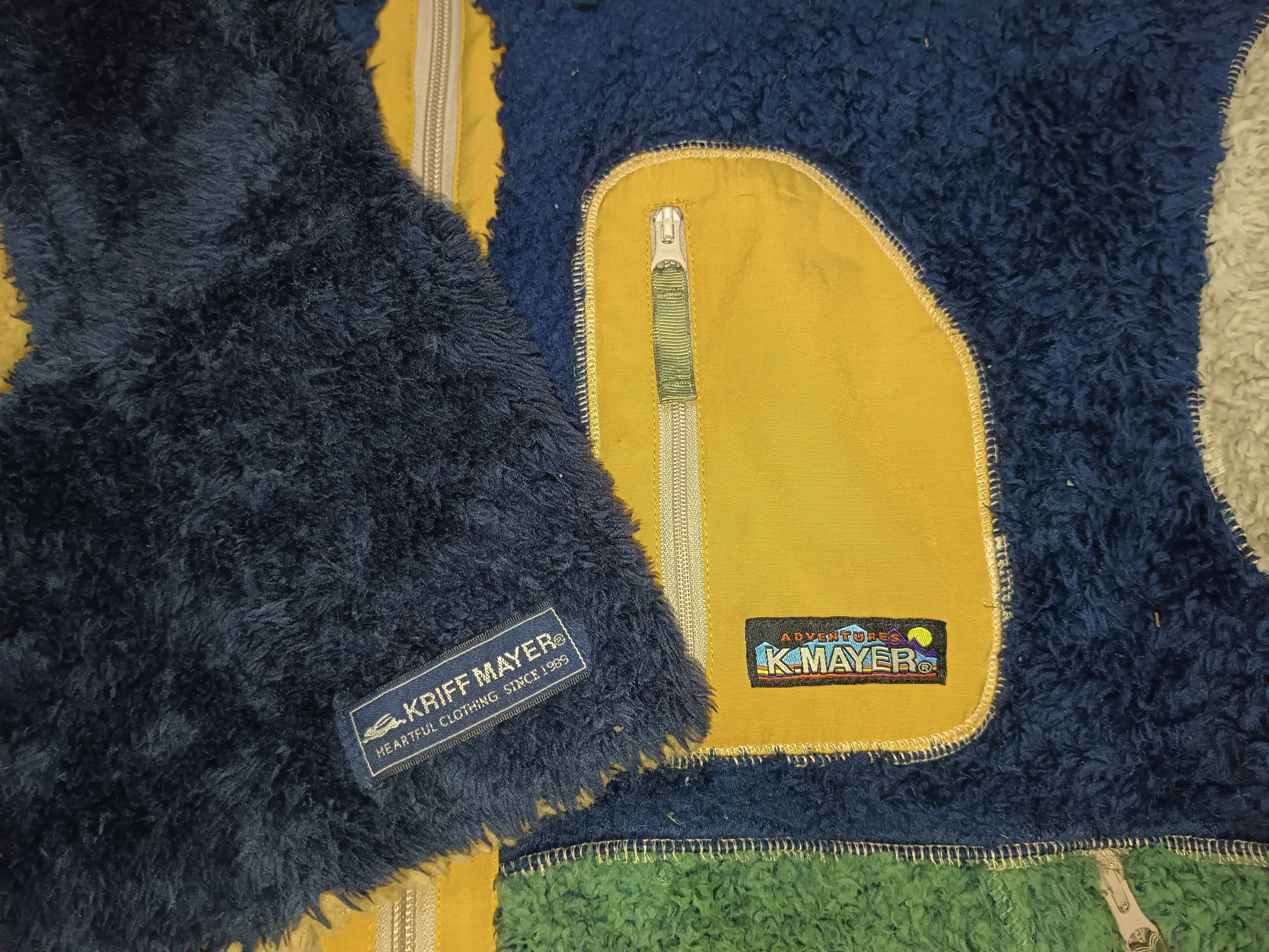 Japanese Brand Vintage Fleece Jacket Kriff Mayer Adventures Size US L / EU 52-54 / 3 - 9 Thumbnail