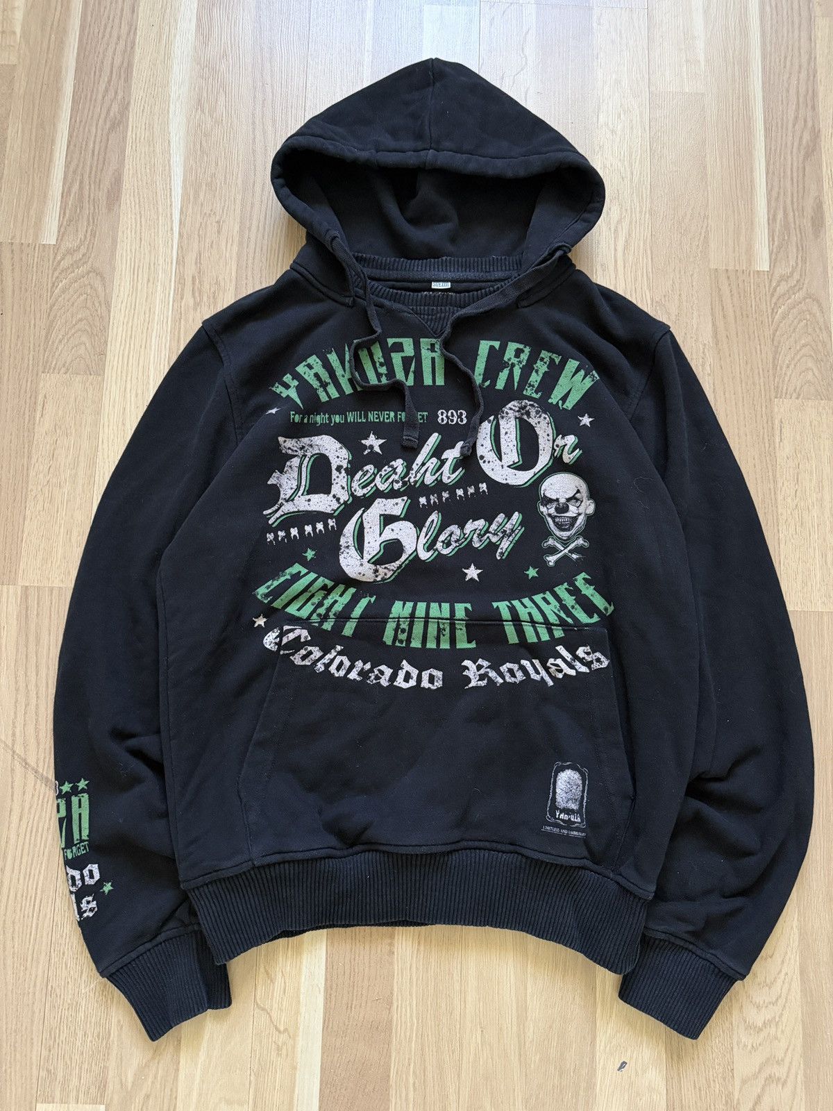 Affliction Vintage affliction gothic punk hoodie archive 2000s clown Size US L / EU 52-54 / 3 - 4 Thumbnail
