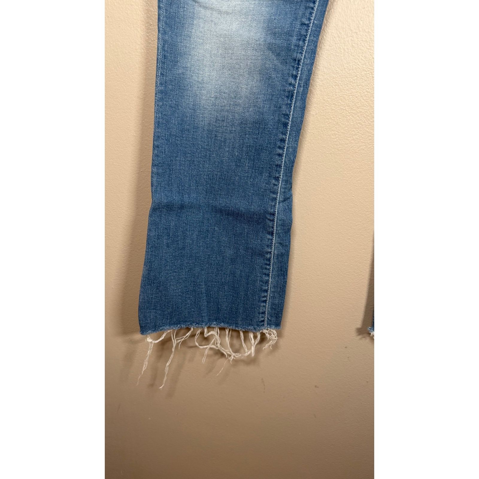 MOTHER Mother The Hustler Ankle Fray Jeans Shaken not Stirred- 27 Size 27" / US 4 / IT 40 - 12 Thumbnail