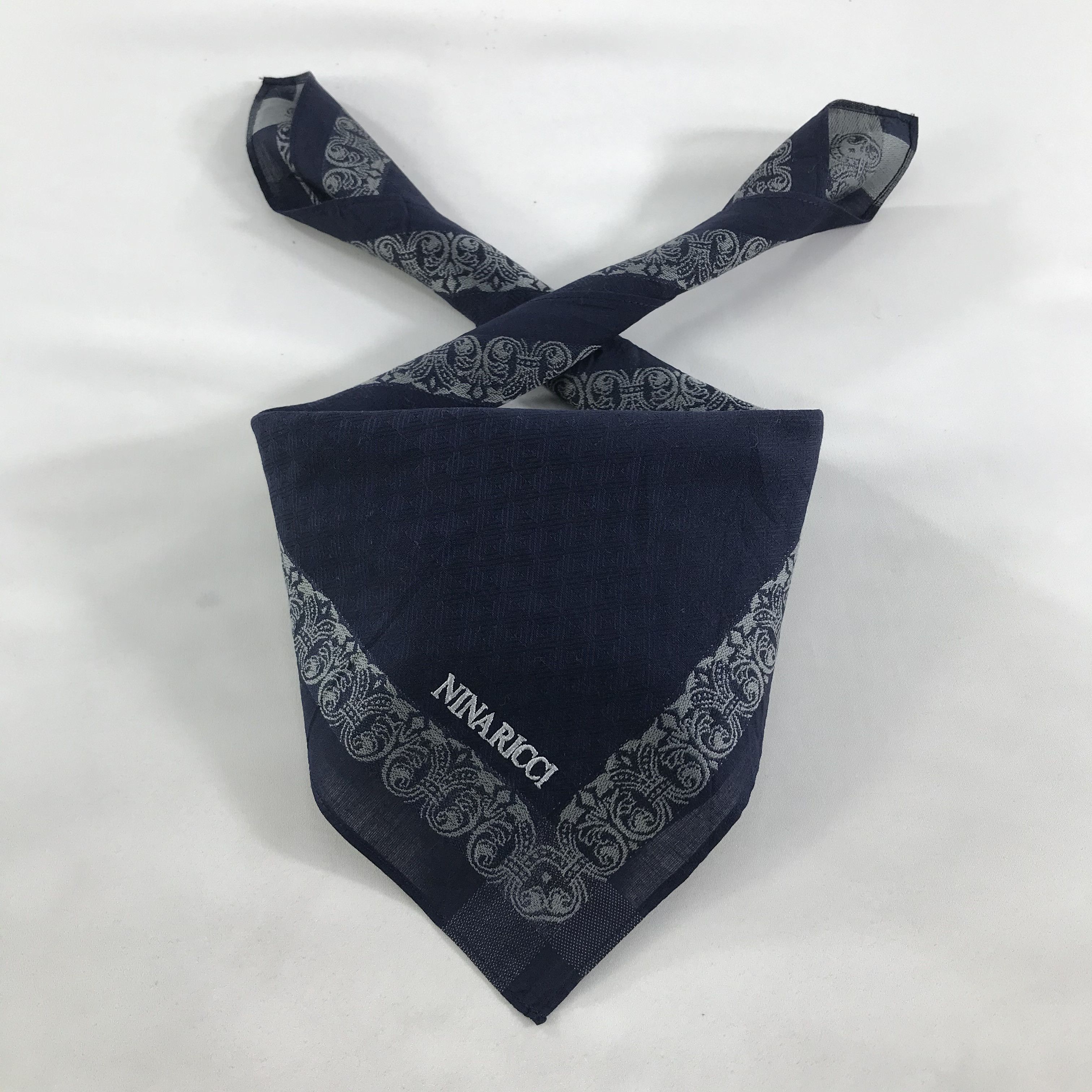 Nina Ricci × Vintage Nina Ricci Bandana / Handkerchief / Neckerchief - S1531 Size ONE SIZE - 3 Thumbnail