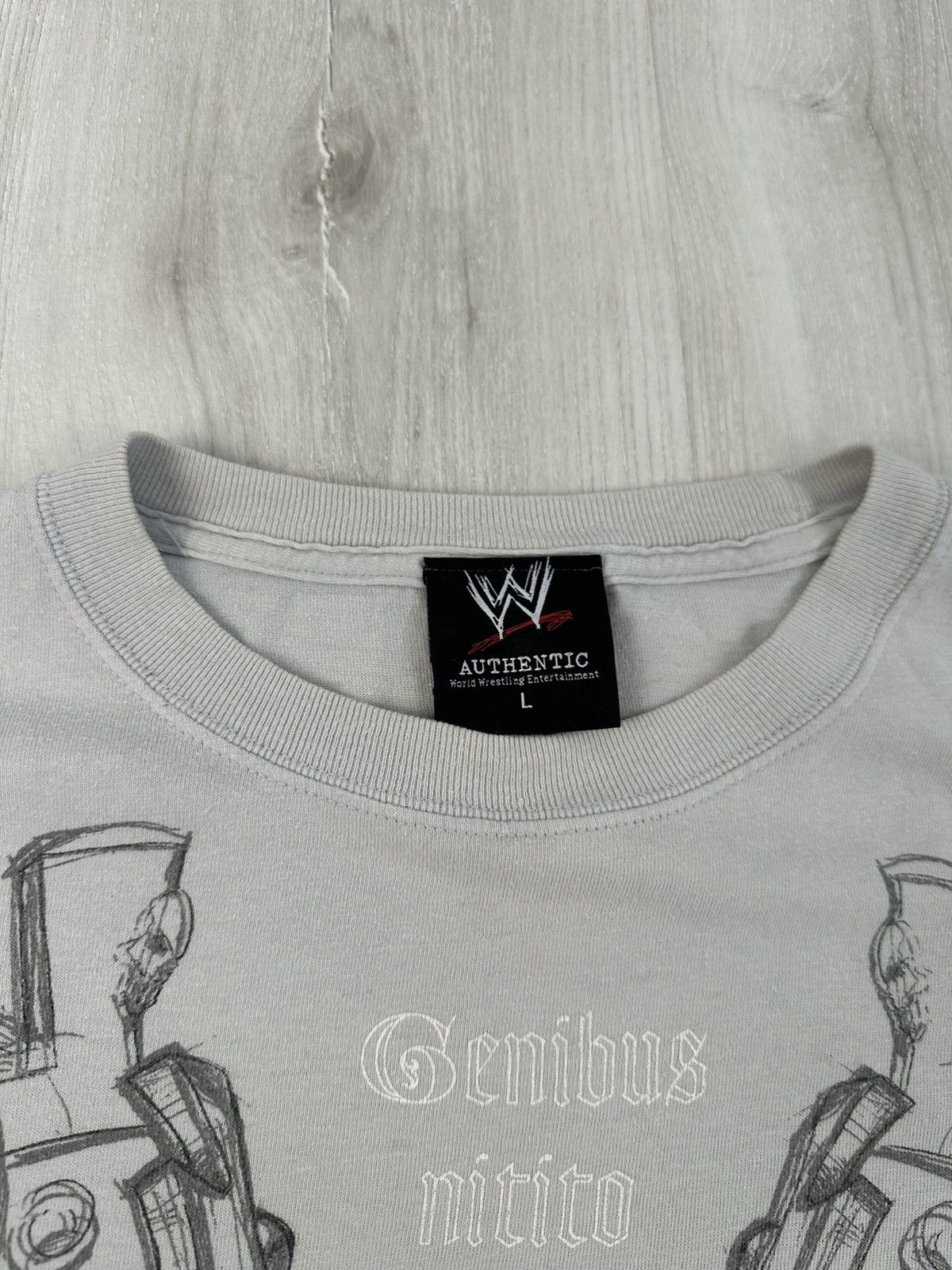 Vintage × WWE Vintage 2007 WWE Triple H HHH King Of kings Genibus Nitito Size US L / EU 52-54 / 3 - 4 Thumbnail