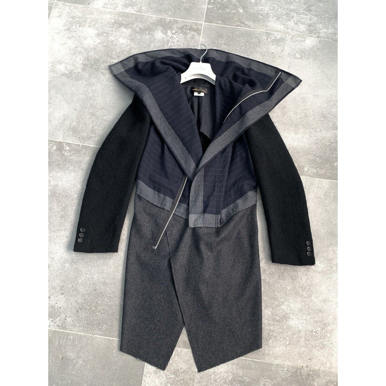 Comme des Garcons × Japanese Brand Women's COMME des GARCONS Wool Trench Coat Jacket M UK 10-12 Size M / US 6-8 / IT 42-44 - 14 Thumbnail