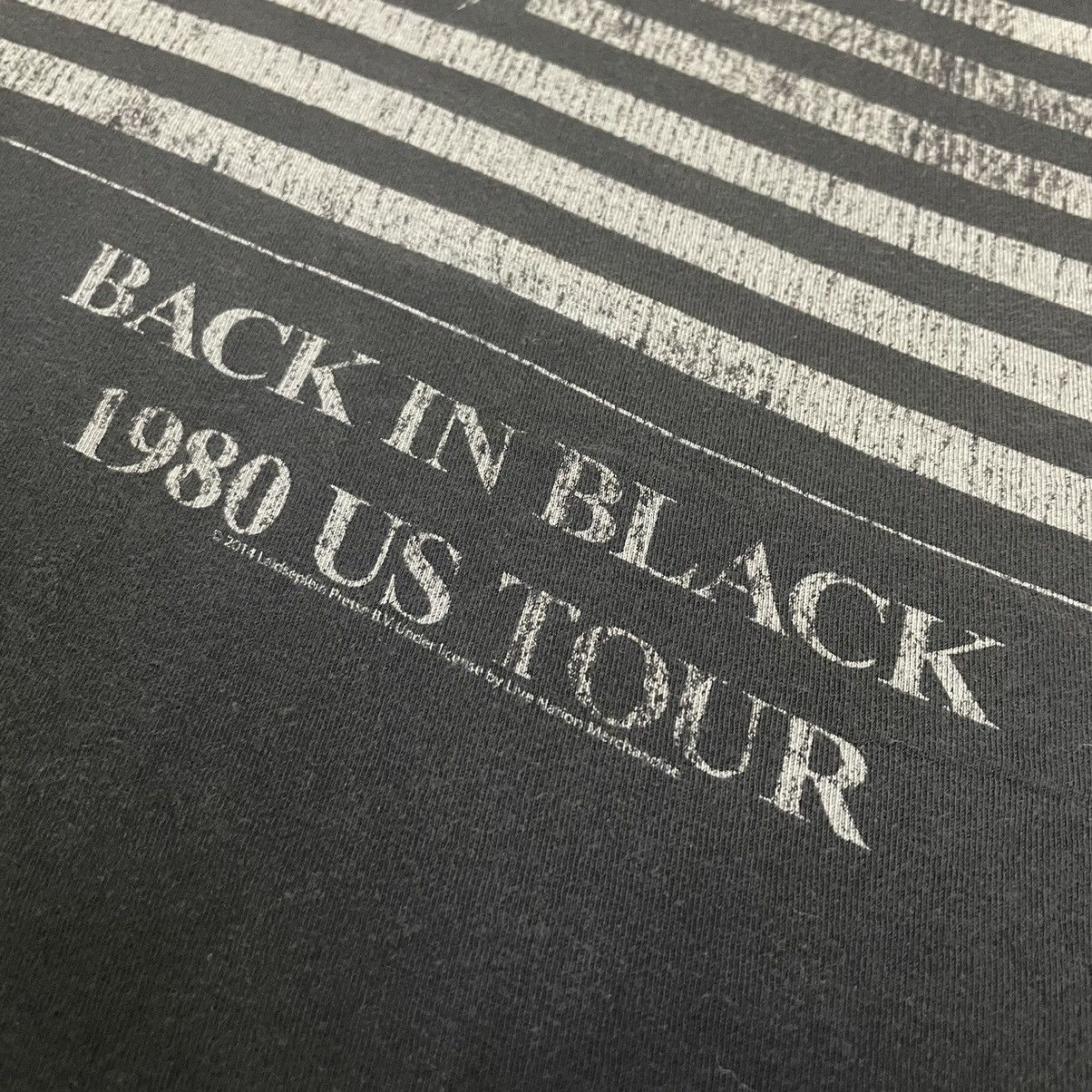 Band Tees ACDC BACK IN BLACK 1980 TOUR Size US L / EU 52-54 / 3 - 5 Thumbnail