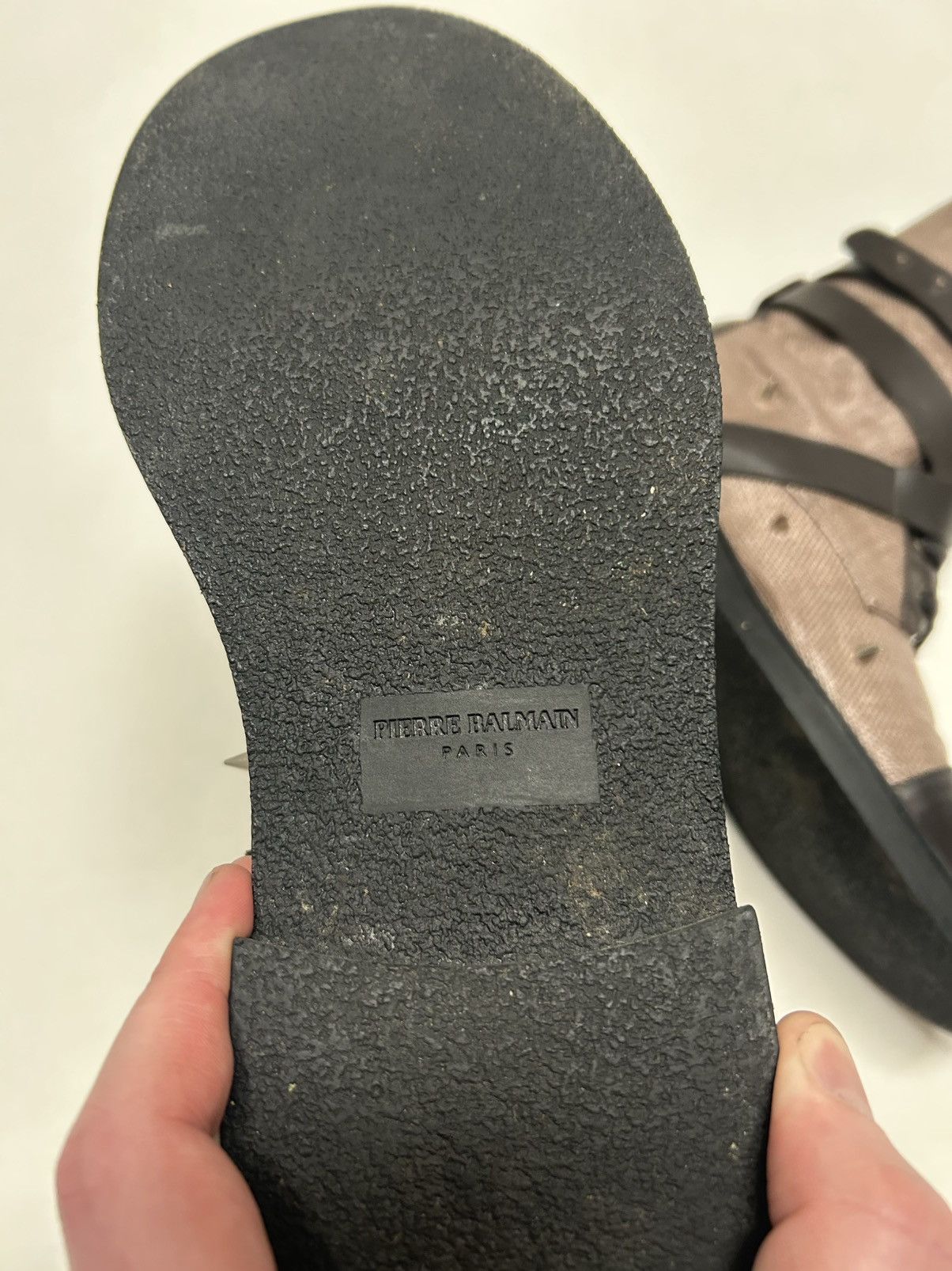 Balmain SS2011 Bondage Ranger Boots Size US 9.5 / EU 42-43 - 10 Thumbnail