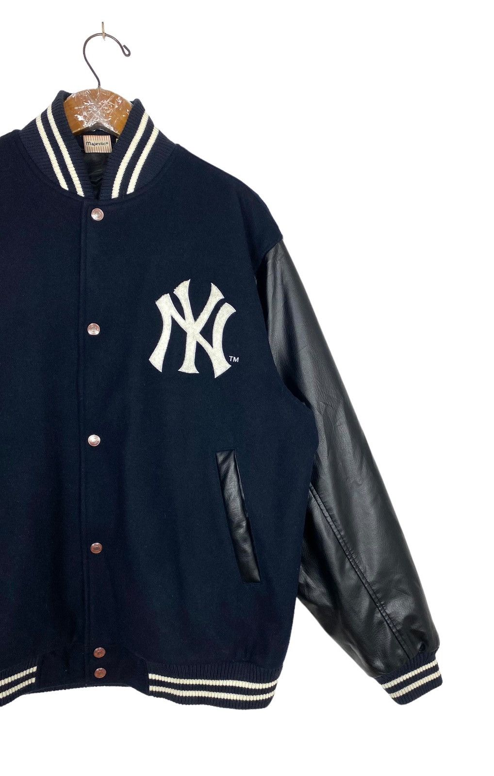 MLB Rare ‼️ Vintage New York Yankees MLB Varsity Jacket Size US M / EU 48-50 / 2 - 3 Thumbnail