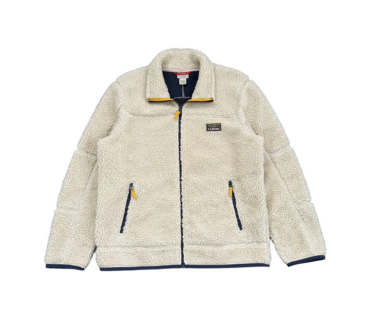L.L. Bean × Vintage L.L.Bean Mountain Pile Fleece Jacket Size US L / EU 52-54 / 3 - 1 Thumbnail