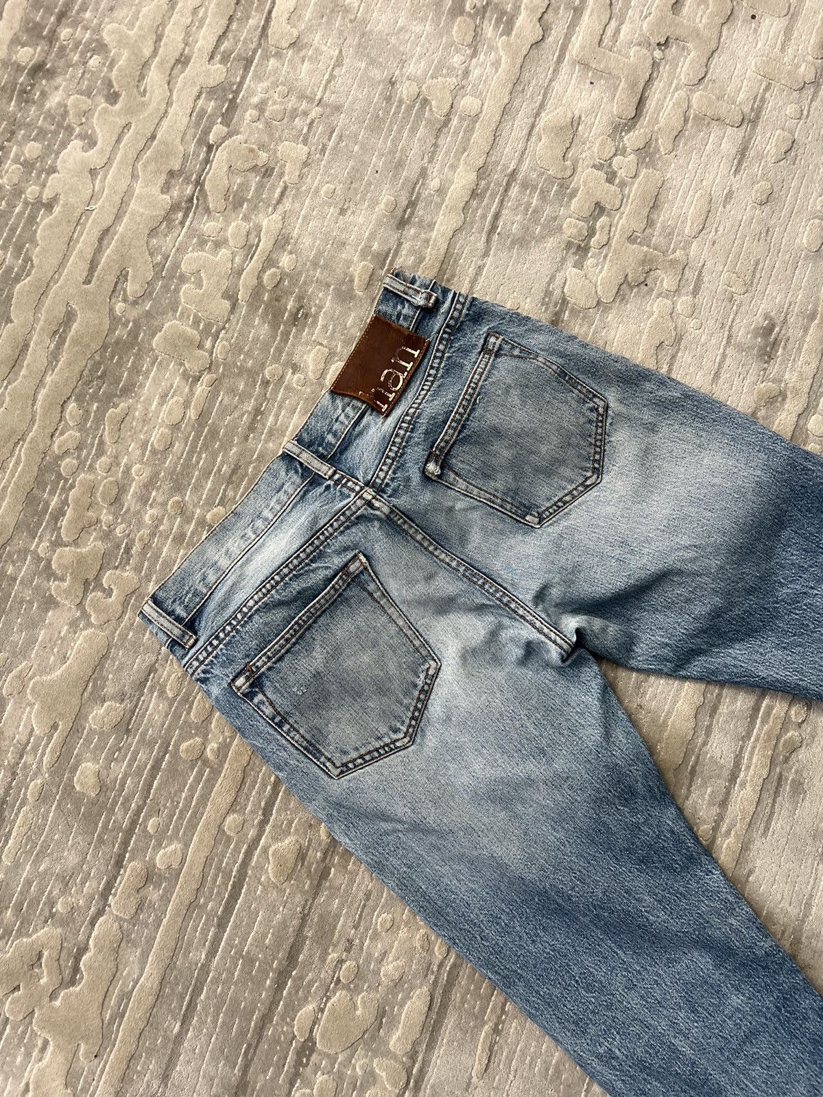 Designer × Han Kjobenhavn han Kjobenhavn jeans denim selvage streetwear pants blue Size US 30 / EU 46 - 3 Thumbnail