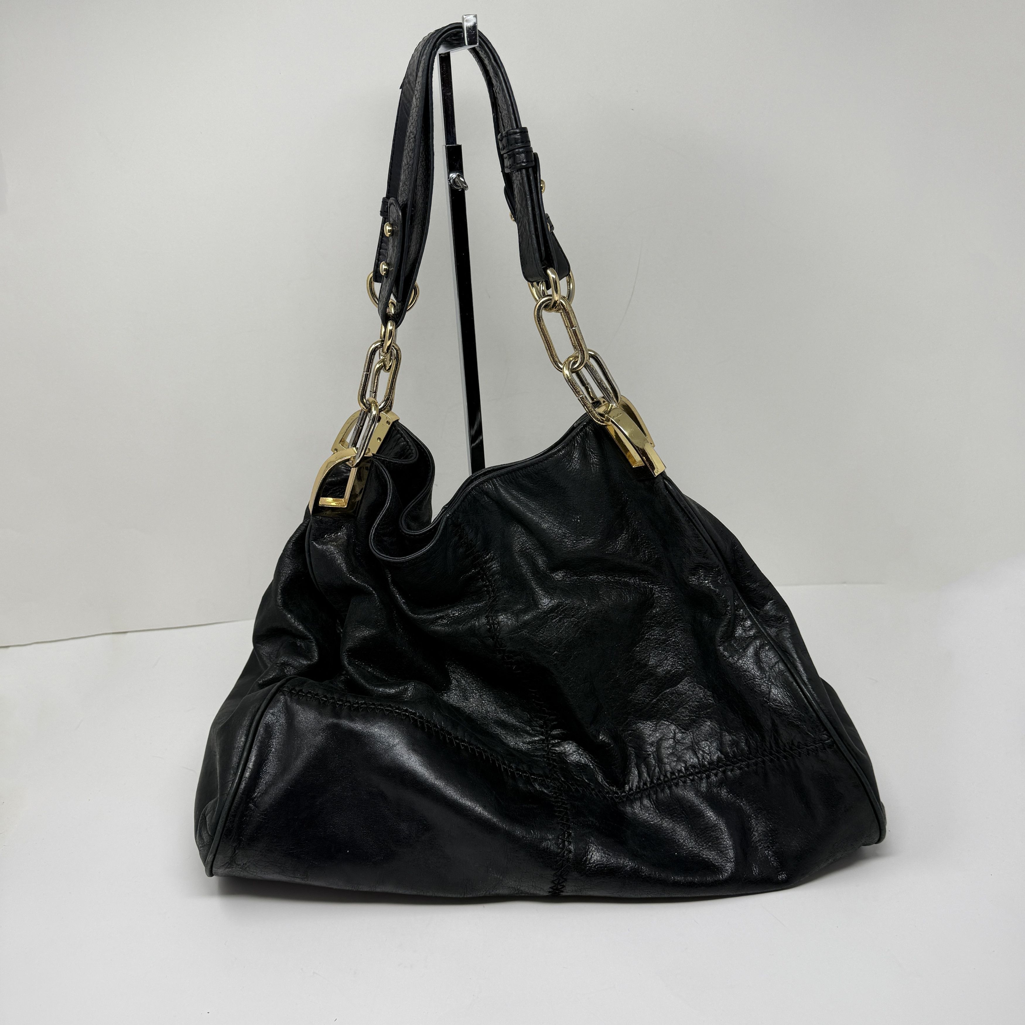 Badgley Mischka Badgley Mischka Gaia Genuine Leather Gold Size ONE SIZE - 6 Thumbnail