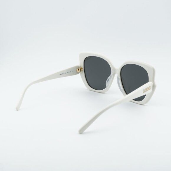 Loewe Loewe LW40133F 25A Sunglasses Ivory Butterfly Frame, Smoke Size ONE SIZE - 9 Thumbnail