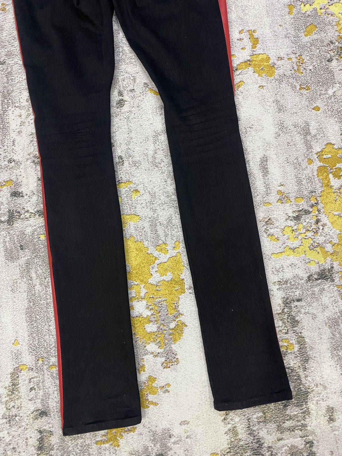 Amiri Amiri Black And Red Strip Pants Size US 32 / EU 48 - 10 Thumbnail