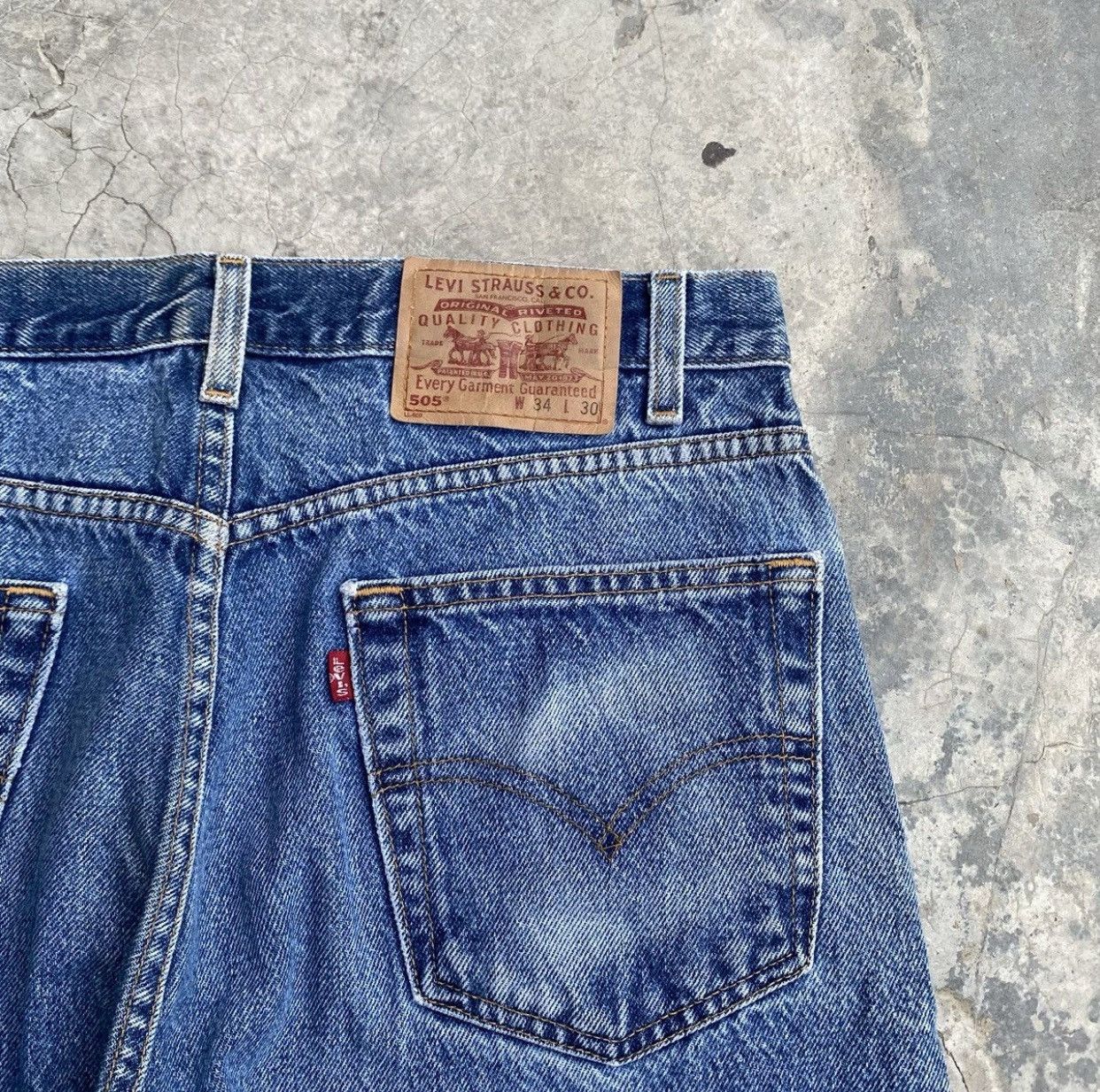 Levi's Vintage Distressed Levis Lot 505 Jeans Size US 34 / EU 50 - 8 Thumbnail