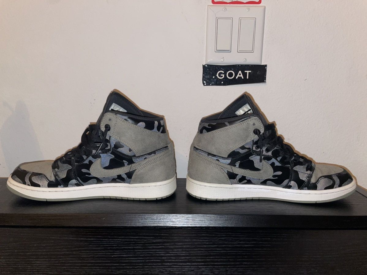 Jordan Brand × Nike Air Jordan 1 Retro High Premium “Shadow Camo” Size US 8.5 / EU 41-42 - 4 Thumbnail