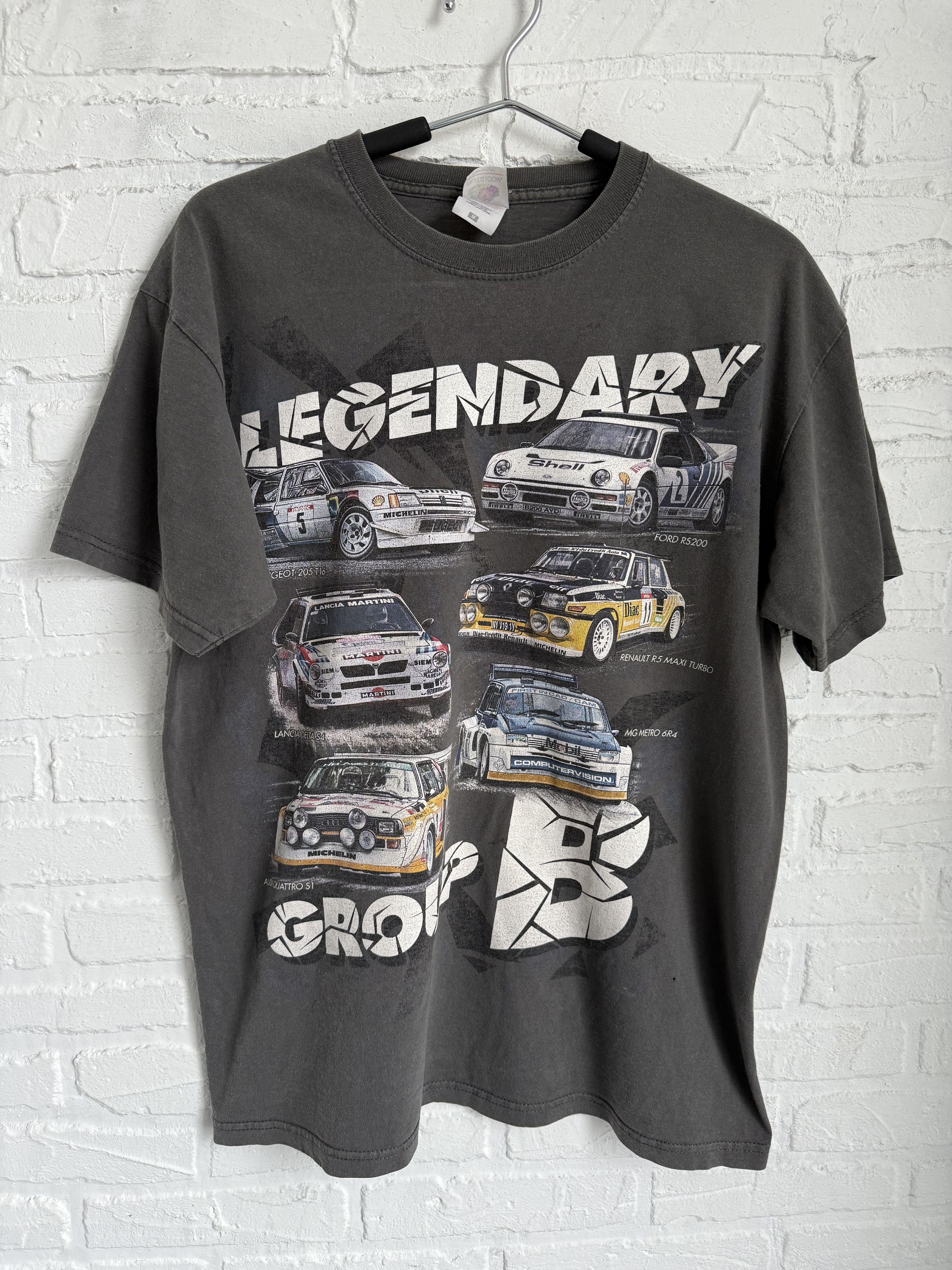 Vintage Vintage 2000s Rally Group B legendary racing t-shirt Size US M / EU 48-50 / 2 - 1 Thumbnail
