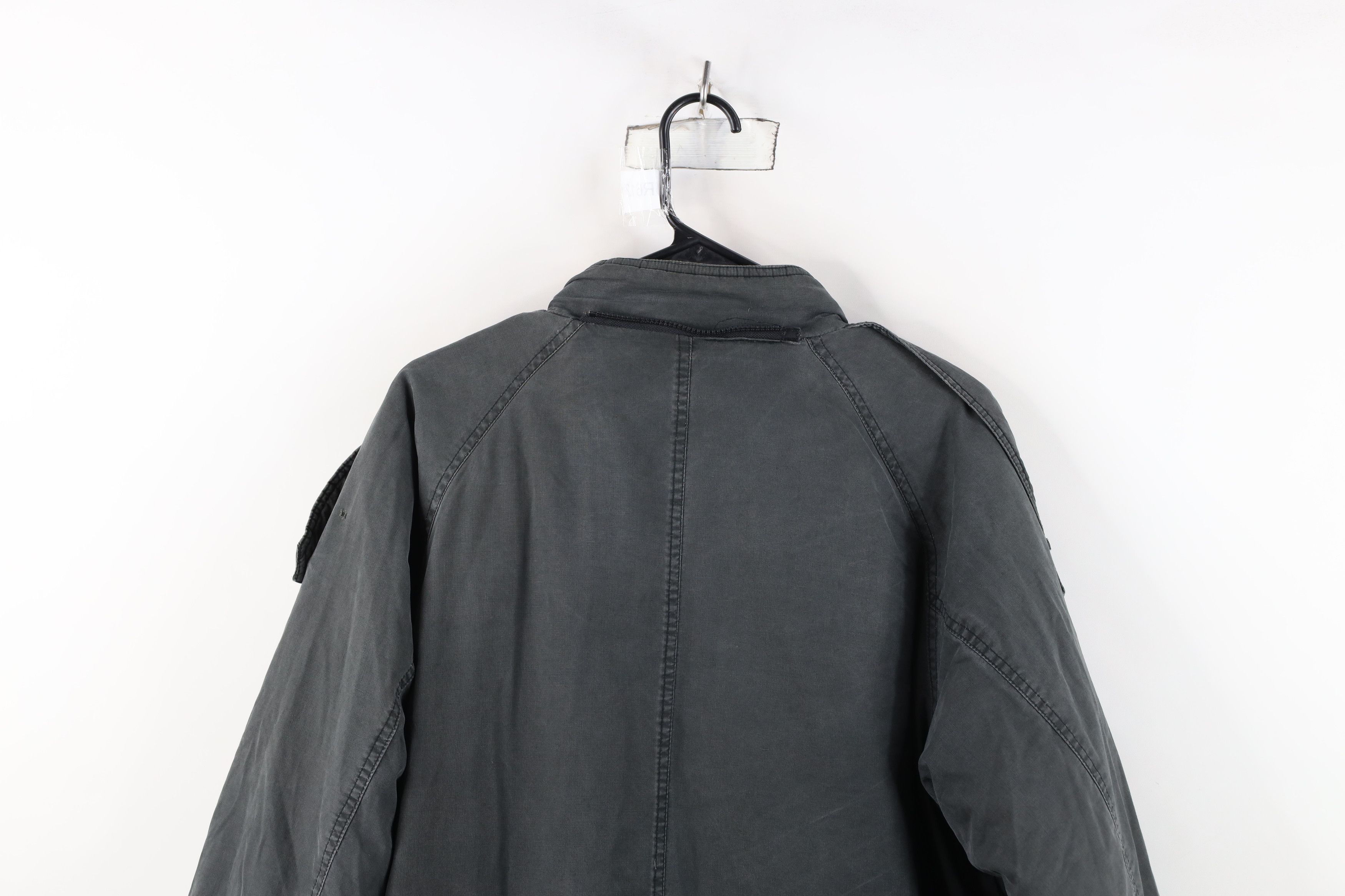 Vintage Vintage 90s Streetwear Duck Down Puffer Military Jacket Size US L / EU 52-54 / 3 - 15 Thumbnail
