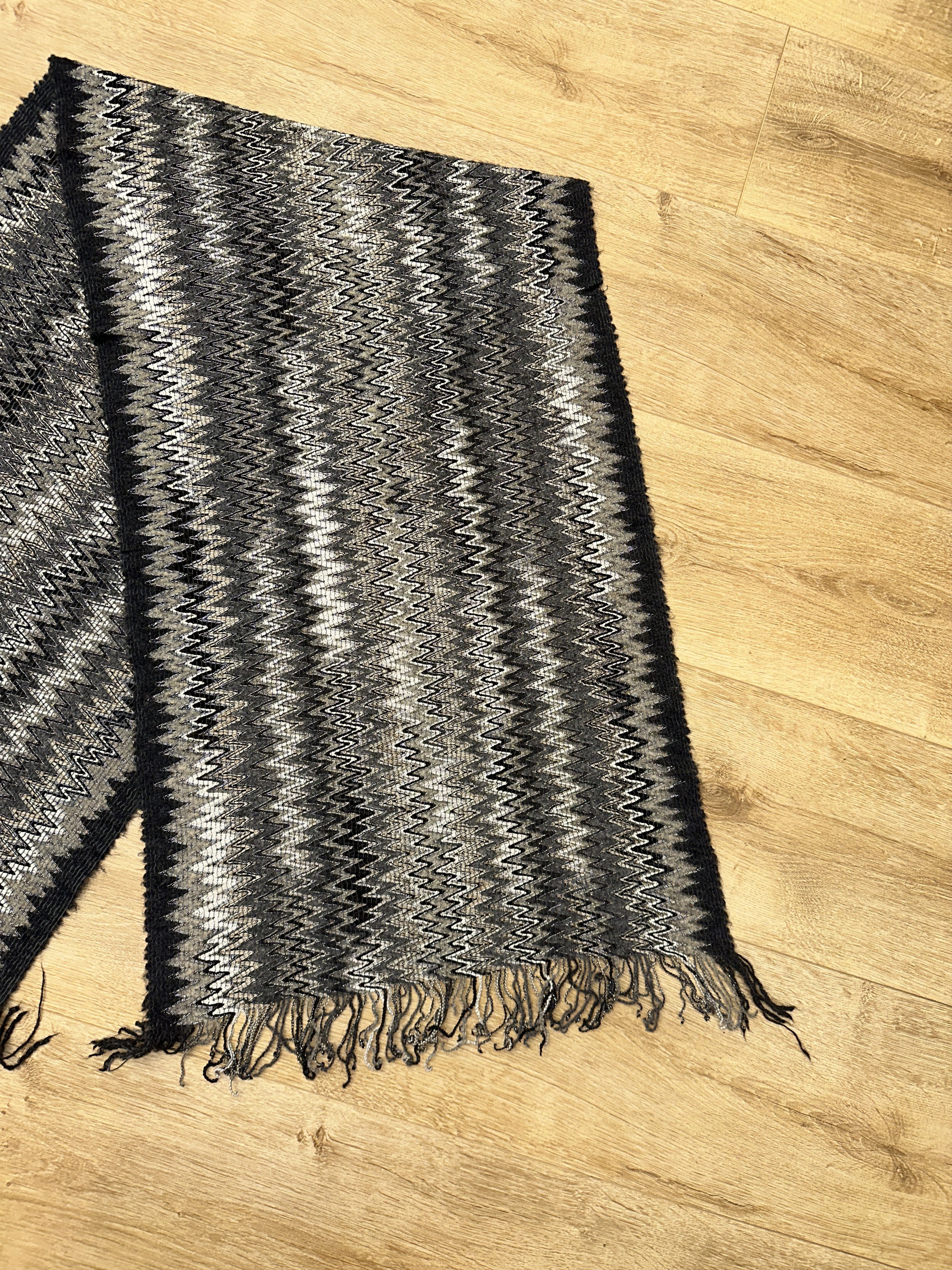 Missoni Missoni Foulard Waves Zigzag Scarf Wool Blend 150x42 Cm Size ONE SIZE - 6 Thumbnail