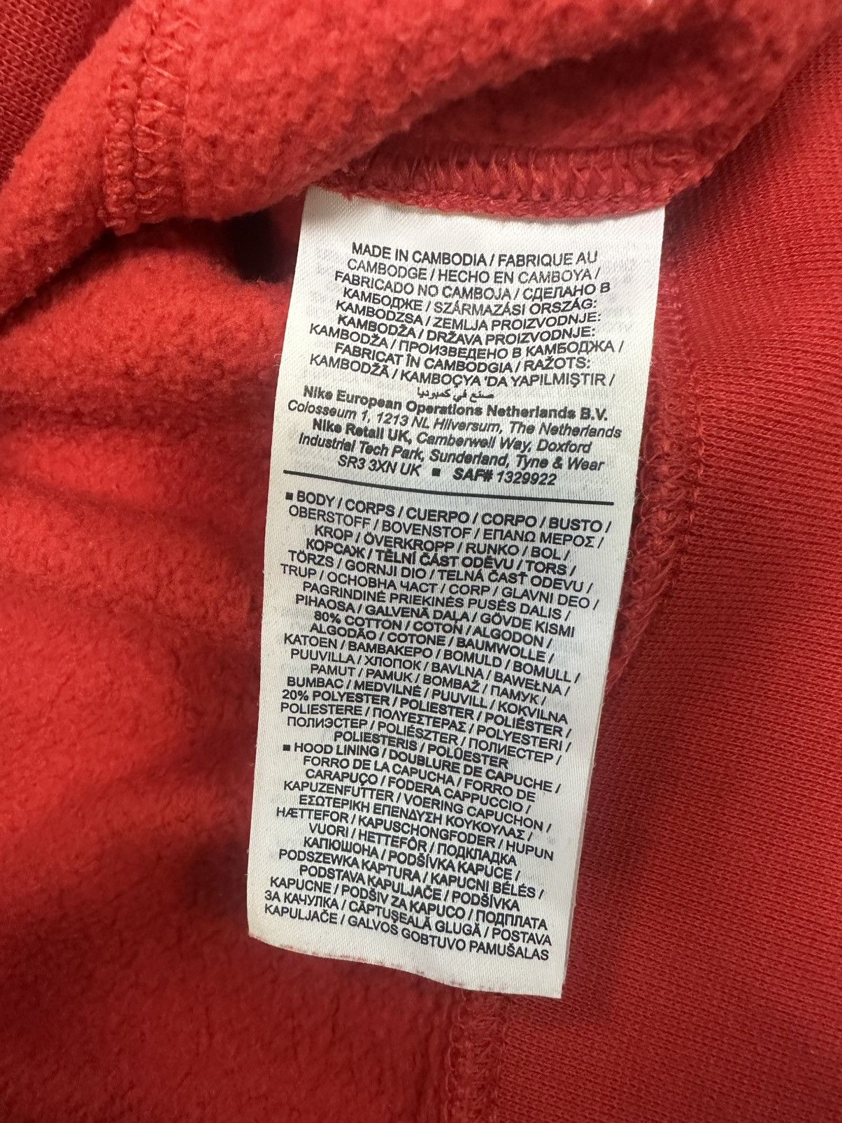 Nike Nike Custom Hoodie Vintage 90s Y2K Reworked Size US S / EU 44-46 / 1 - 7 Thumbnail