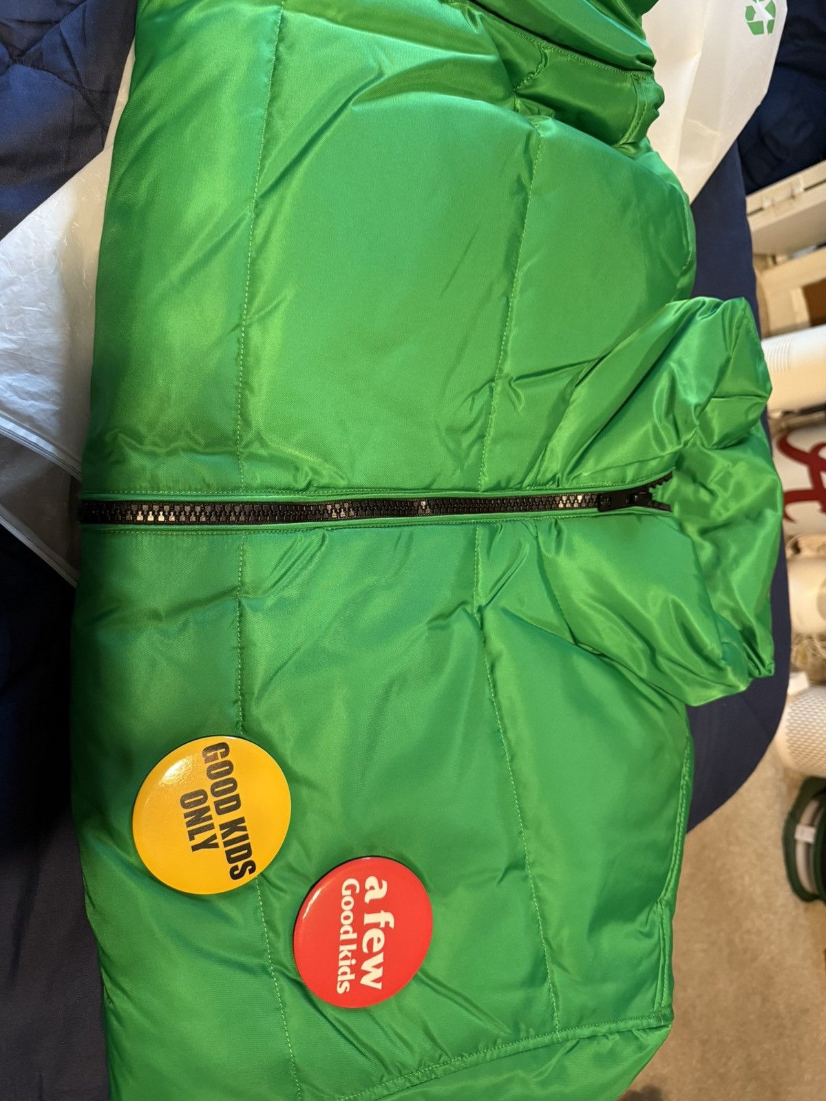 Other A Few Good Kids Green Puffer Jacket Size US XL / EU 56 / 4 - 1 Thumbnail
